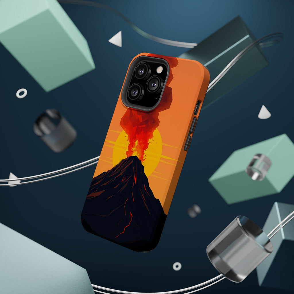 iPhone Vibrant Volcanic Eruption Design Slim Everyday iPhone Designer · iPhone C