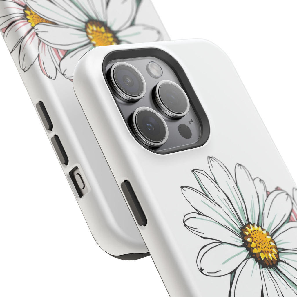iPhone Daisy Chain Hand-Drawn Sketch Slim Everyday Designer Case · iPhone Case