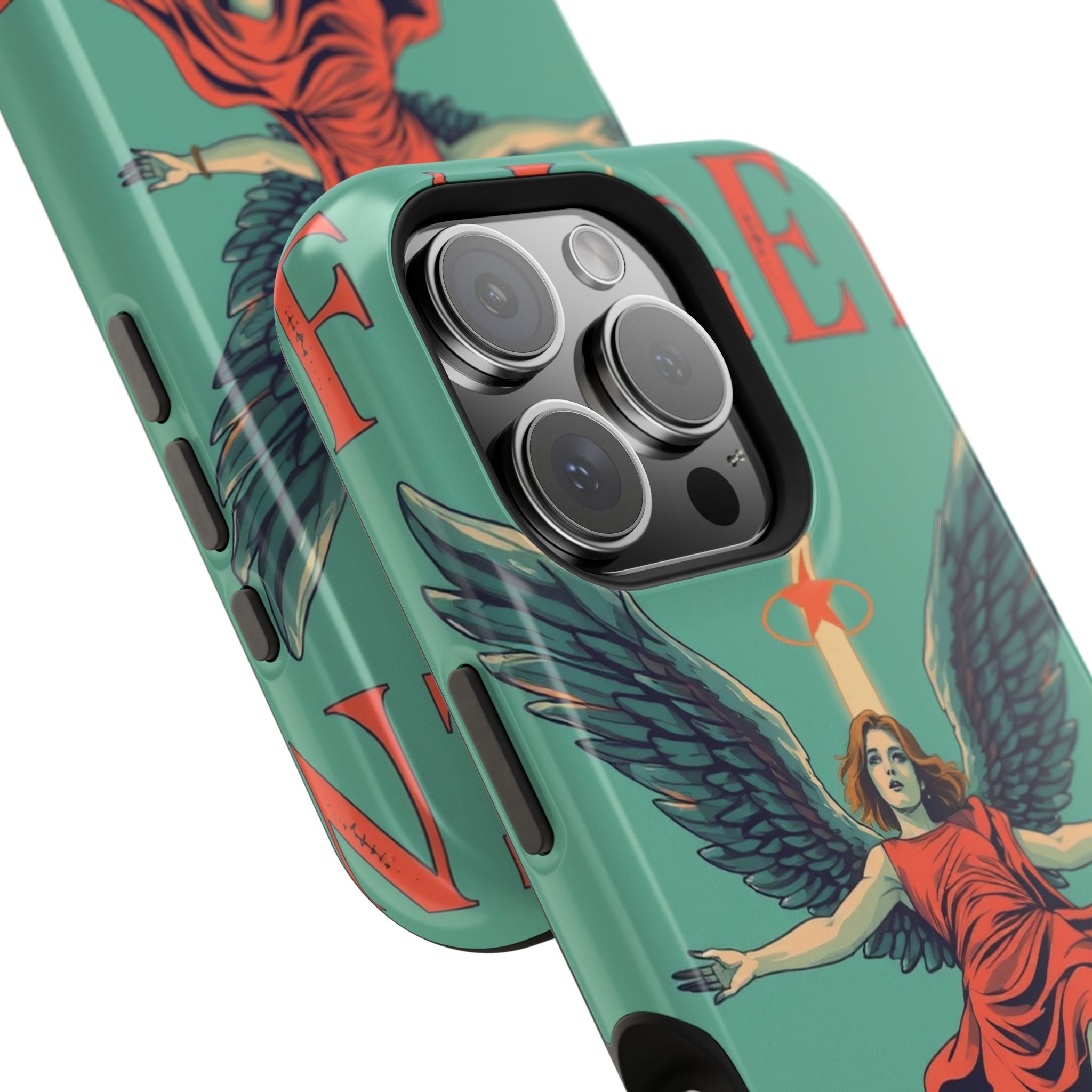 iPhone Radiant Fallen Angel Design Bold Modern Everyday Snap Case · iPhone Case