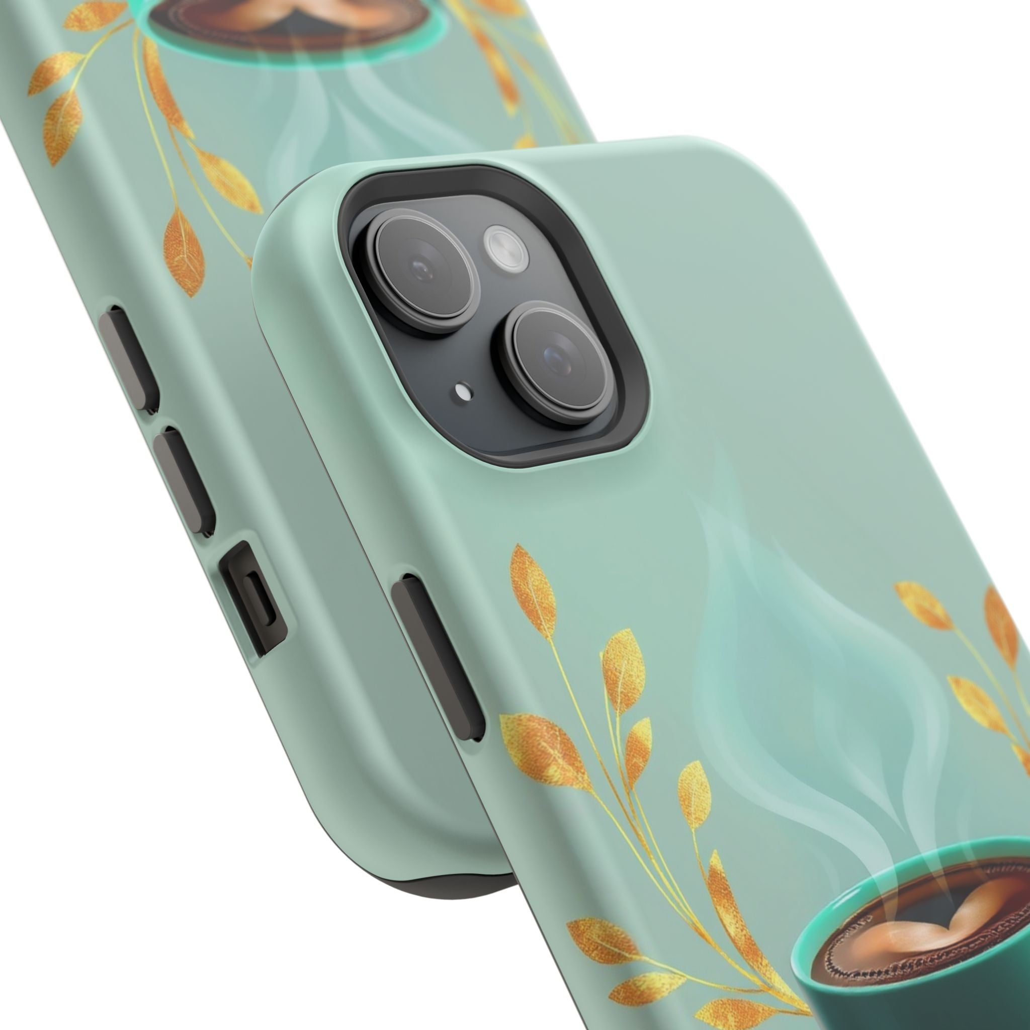iPhone Radiant Emotional Support Coffee Design Soft Finish Everyday Case · iPhon