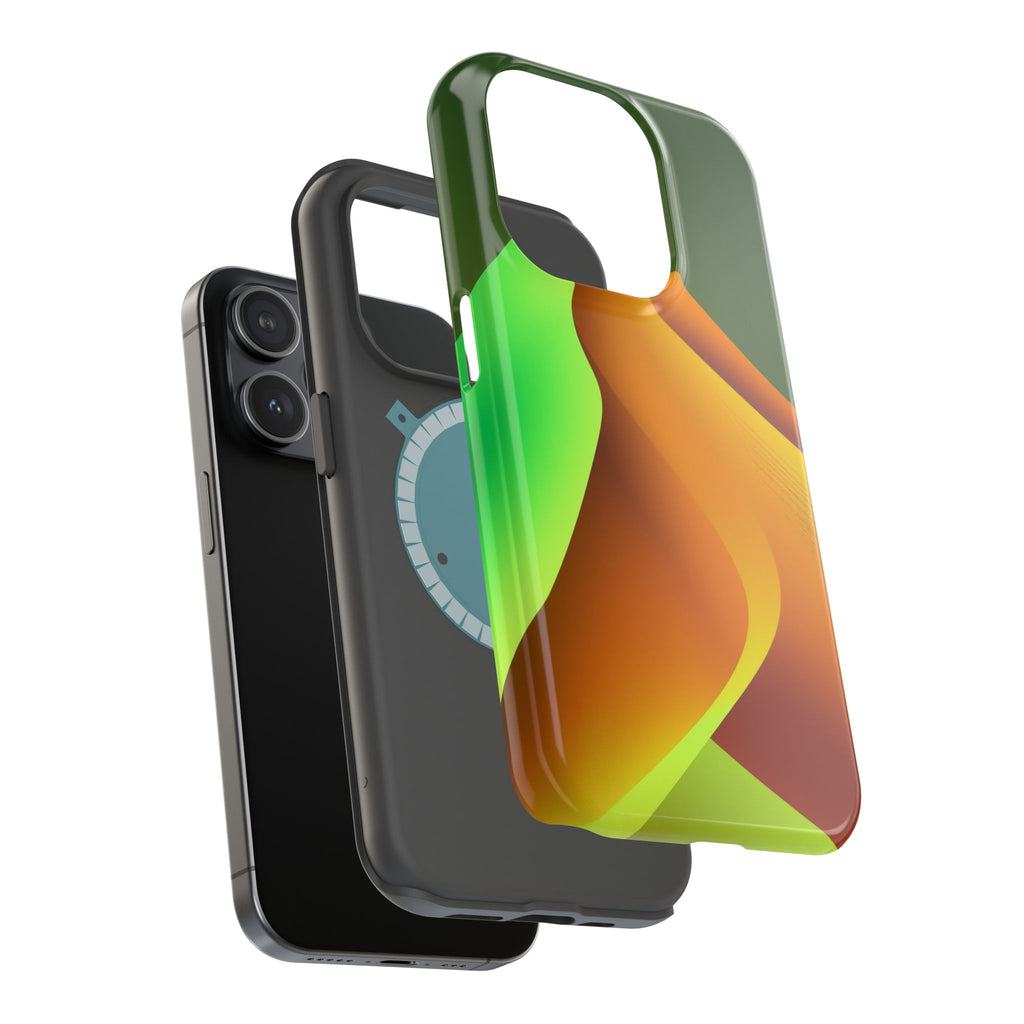 iPhone Emerald Green And Gold Desert Dunes Slim iPhone Everyday · iPhone Case