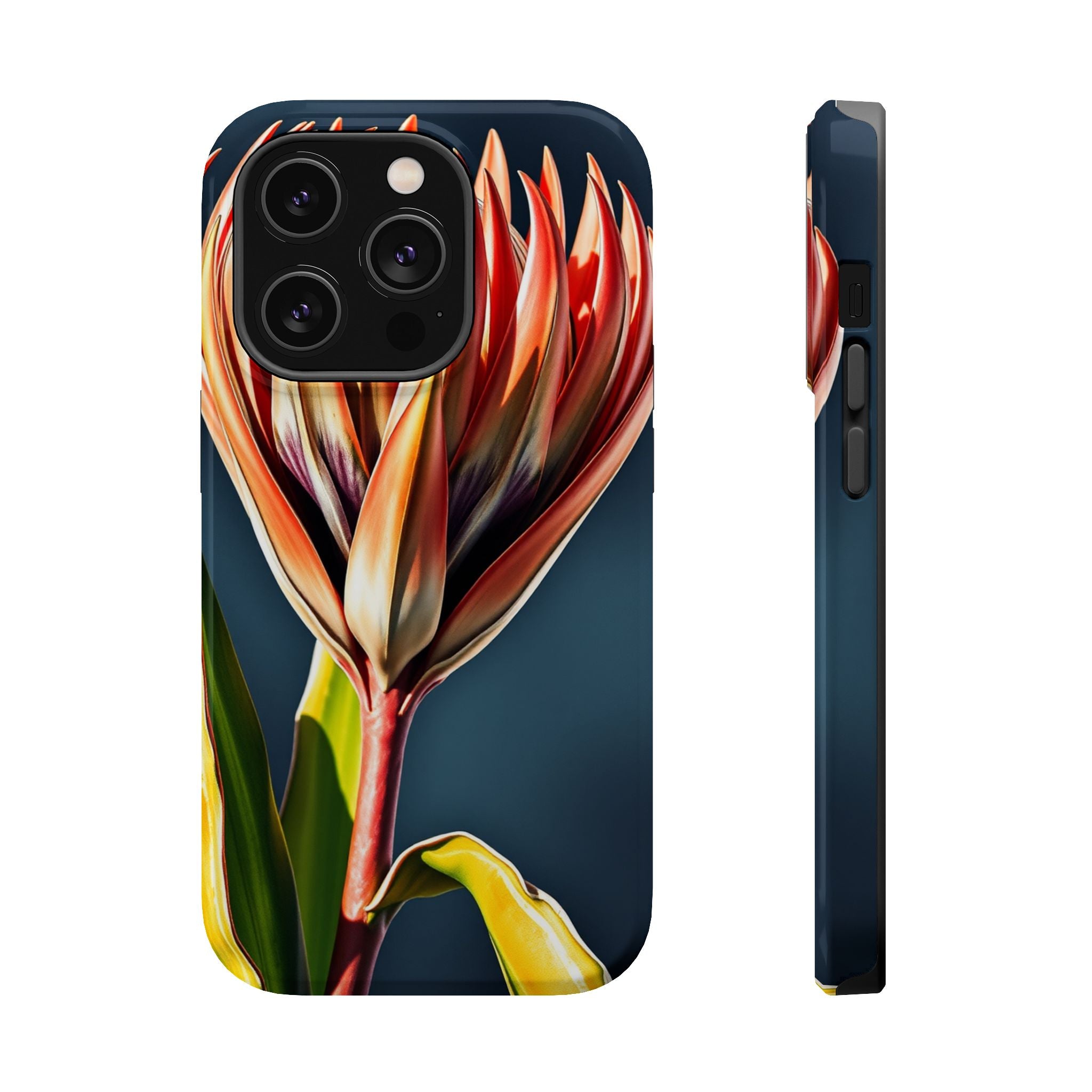 iPhone Protea Bold Vibrant Watercolor Slim Snap Case Ga · iPhone Case