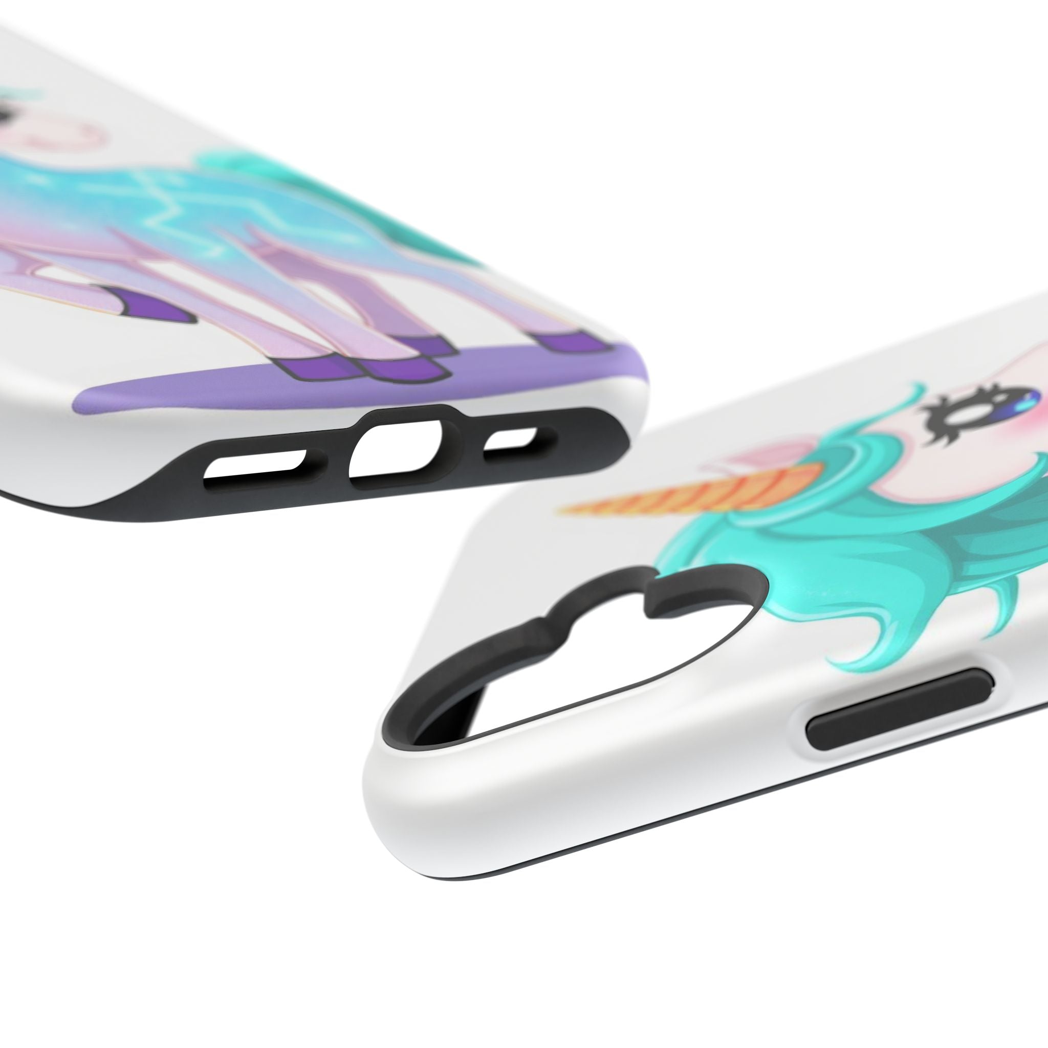 iPhone Turquoise Sparkle Unicorn Kids Fun iPhone Phone Case Gift · iPhone Case