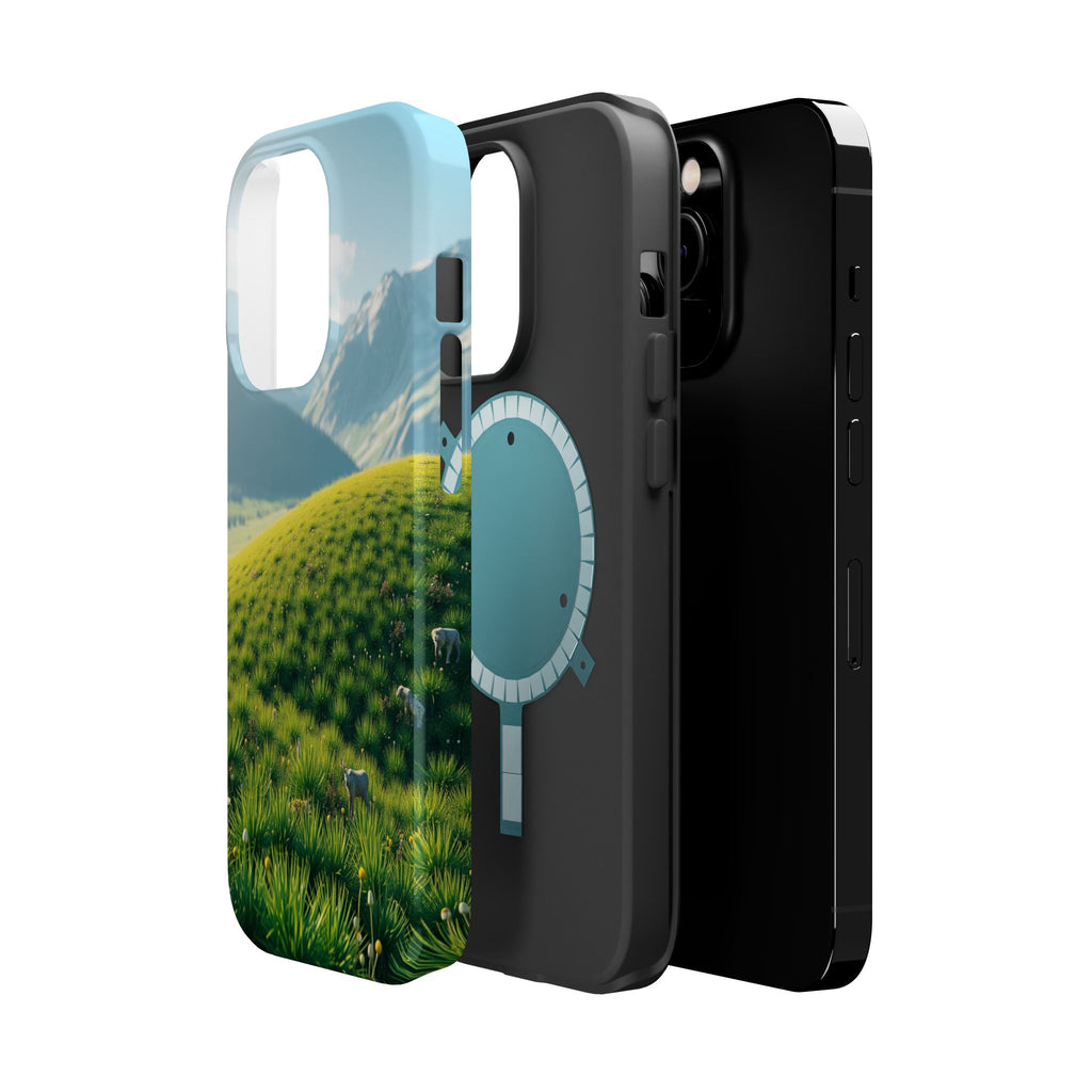 iPhone Vibrant Alpine Meadow Design Slim Everyday Designer Case · iPhone Case