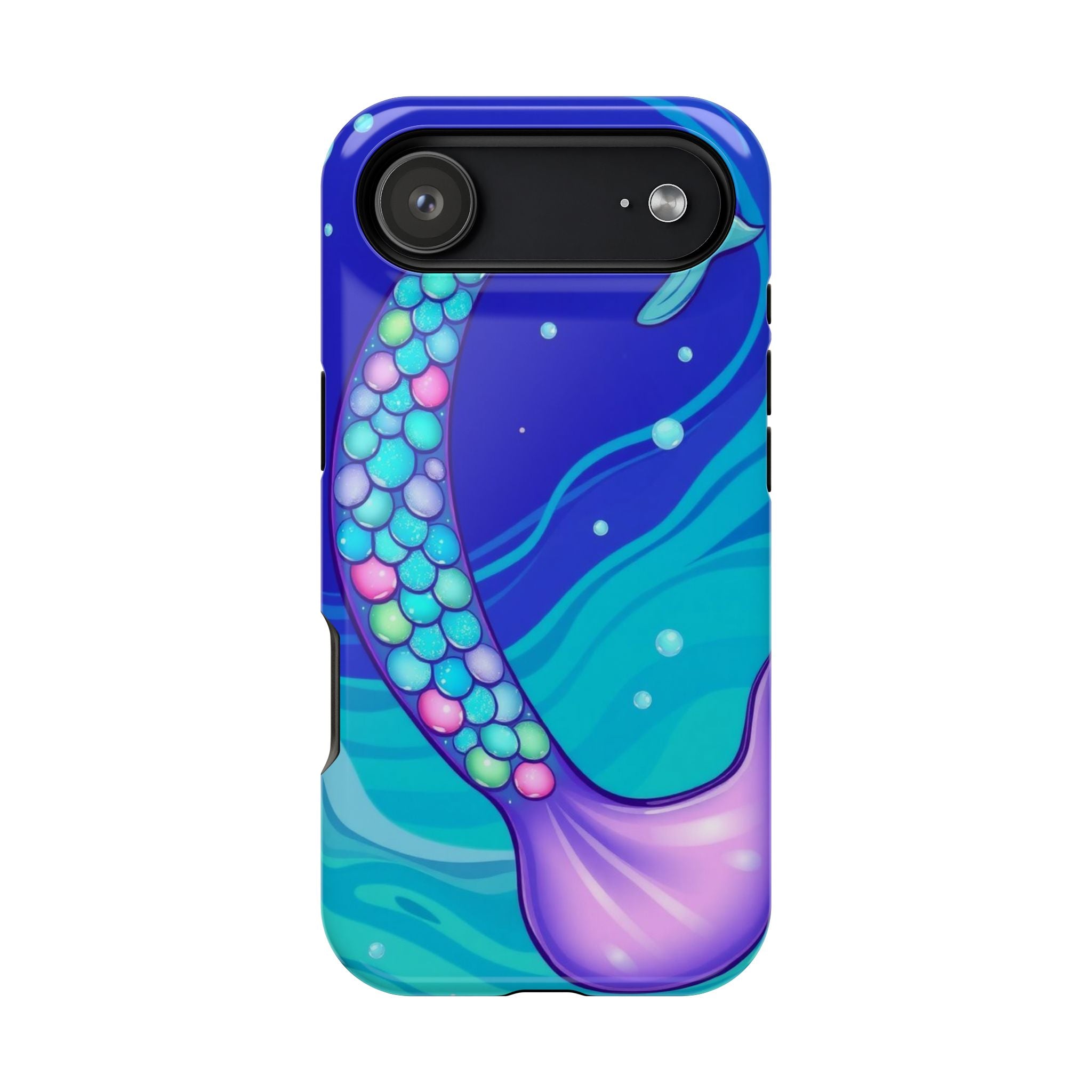 iPhone Mermaid Tail Swirl Kids Fun iPhone Phone Case Gift Artistic · iPhone Case