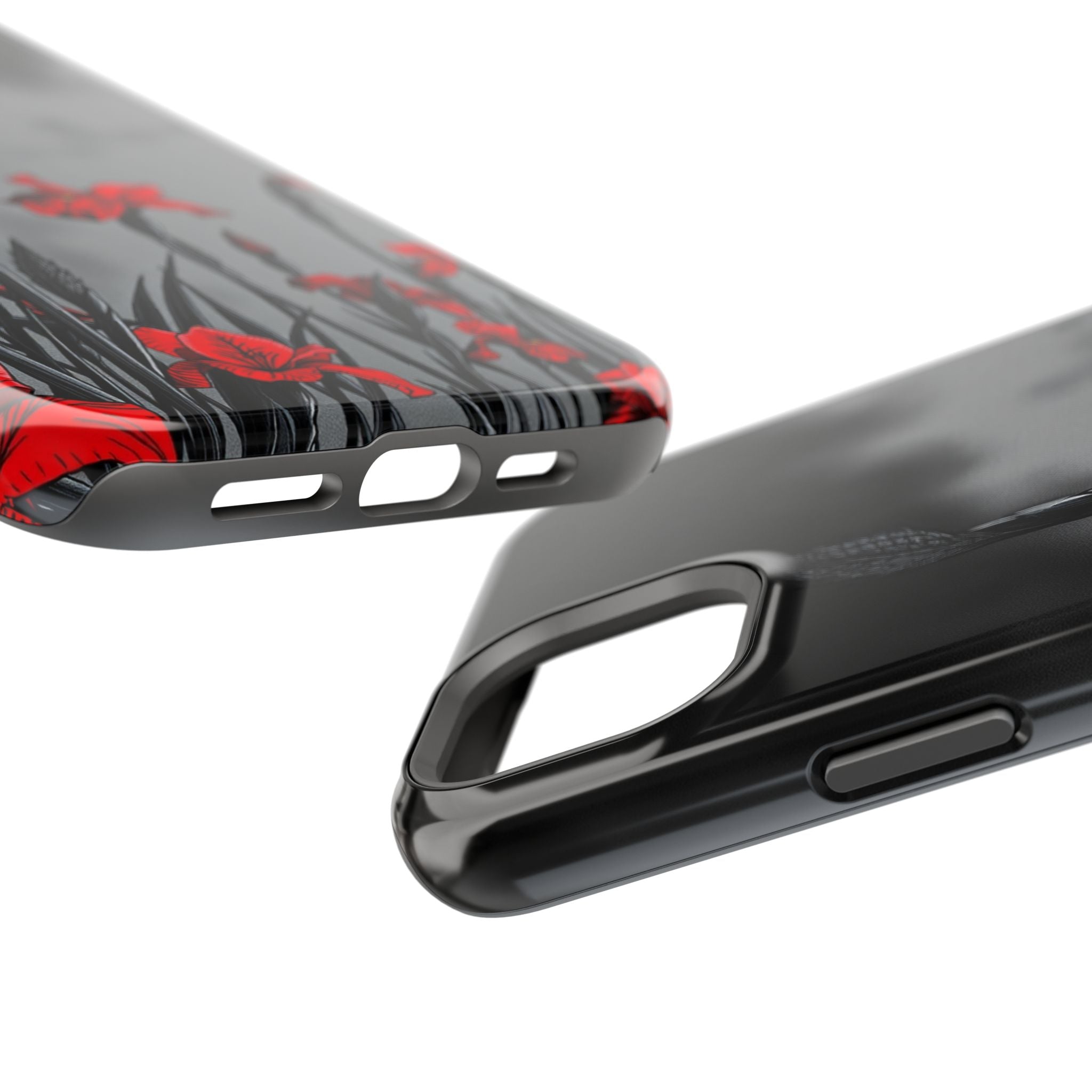 iPhone Iris Garden Cinematic Art Soft Finish Everyday Cas Slim Snap Case · iPhon