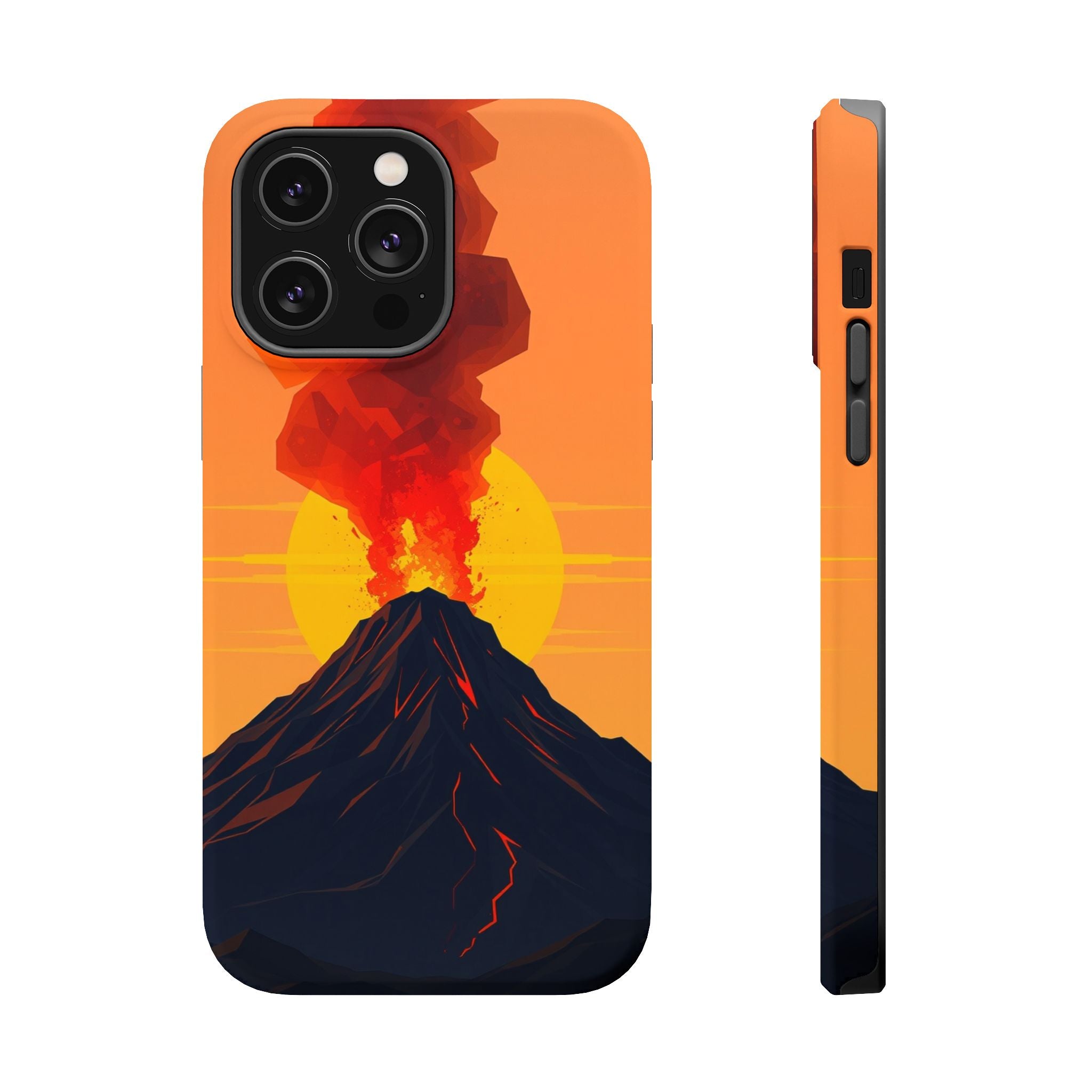 iPhone Vibrant Volcanic Eruption Design Slim Everyday iPhone Designer · iPhone C