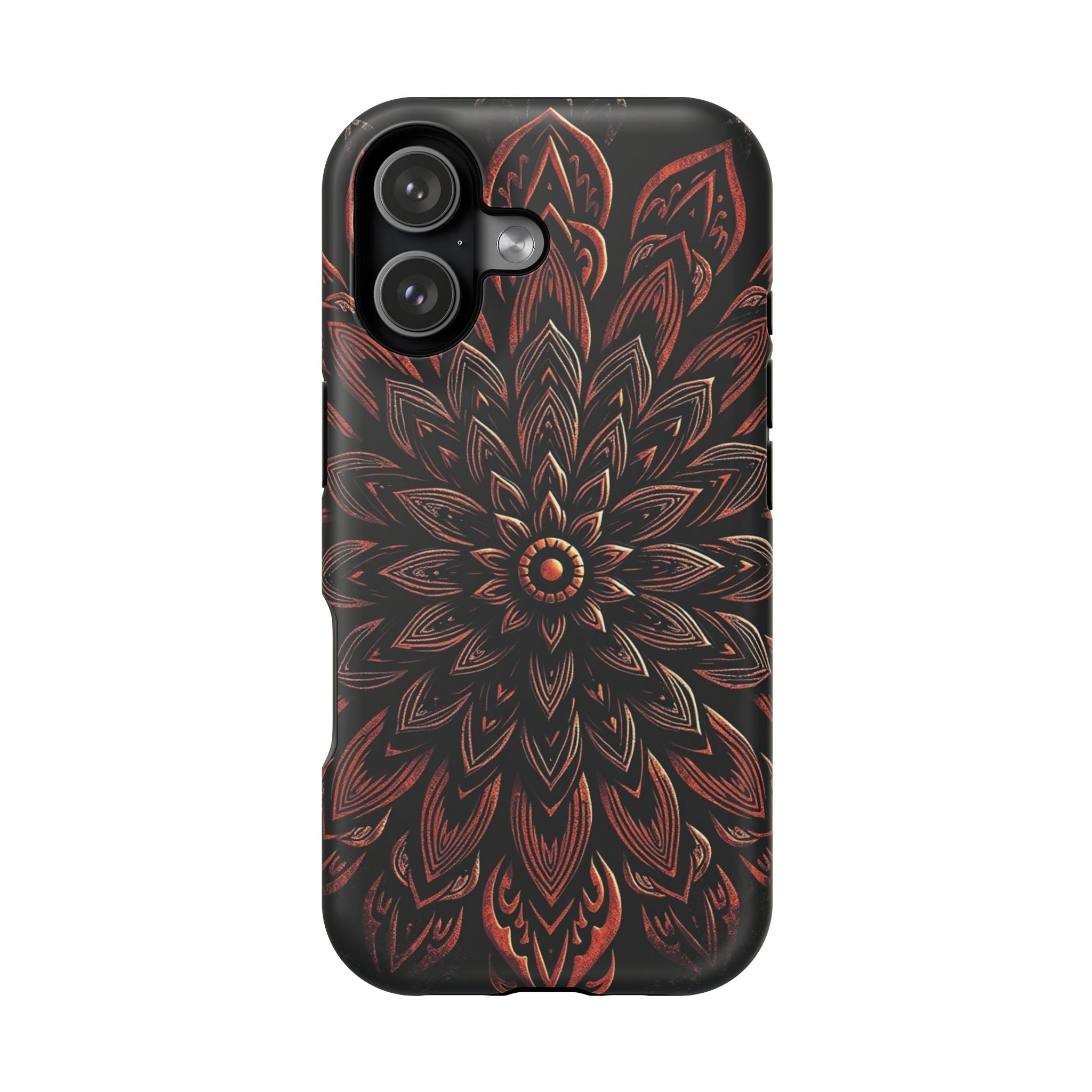 iPhone Floral Mandala Vintage Retro Poster Slim iPhone Everyday · iPhone Case