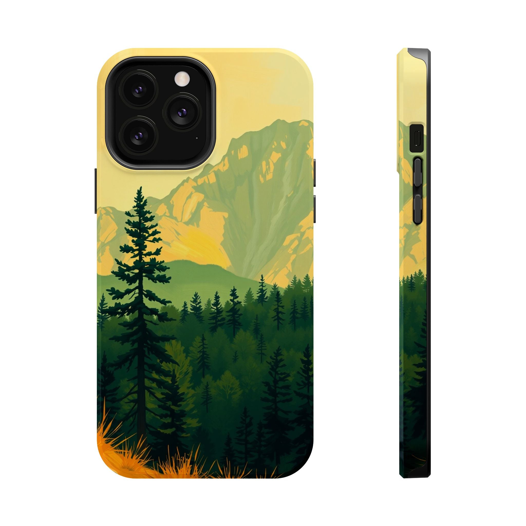 iPhone Pine Ridge Oil Painting Impressionist Slim iPhone Everyday · iPhone Case