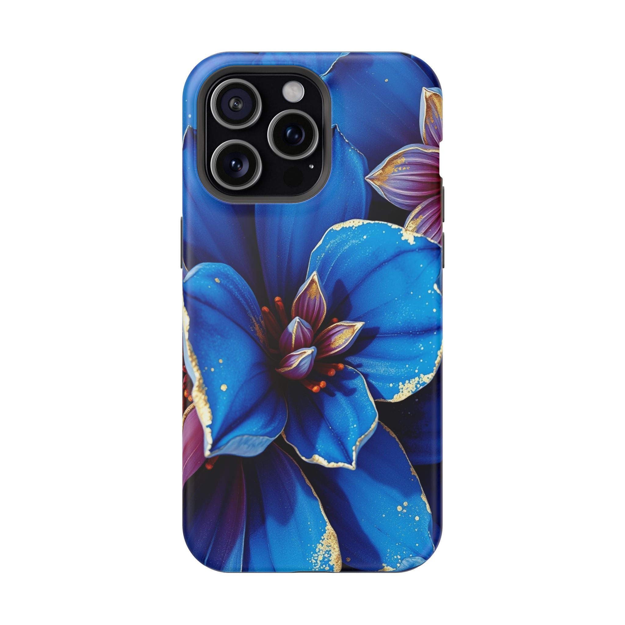 iPhone Floral Gold Foil Serene Design Slim Snap Case Ga · iPhone Case