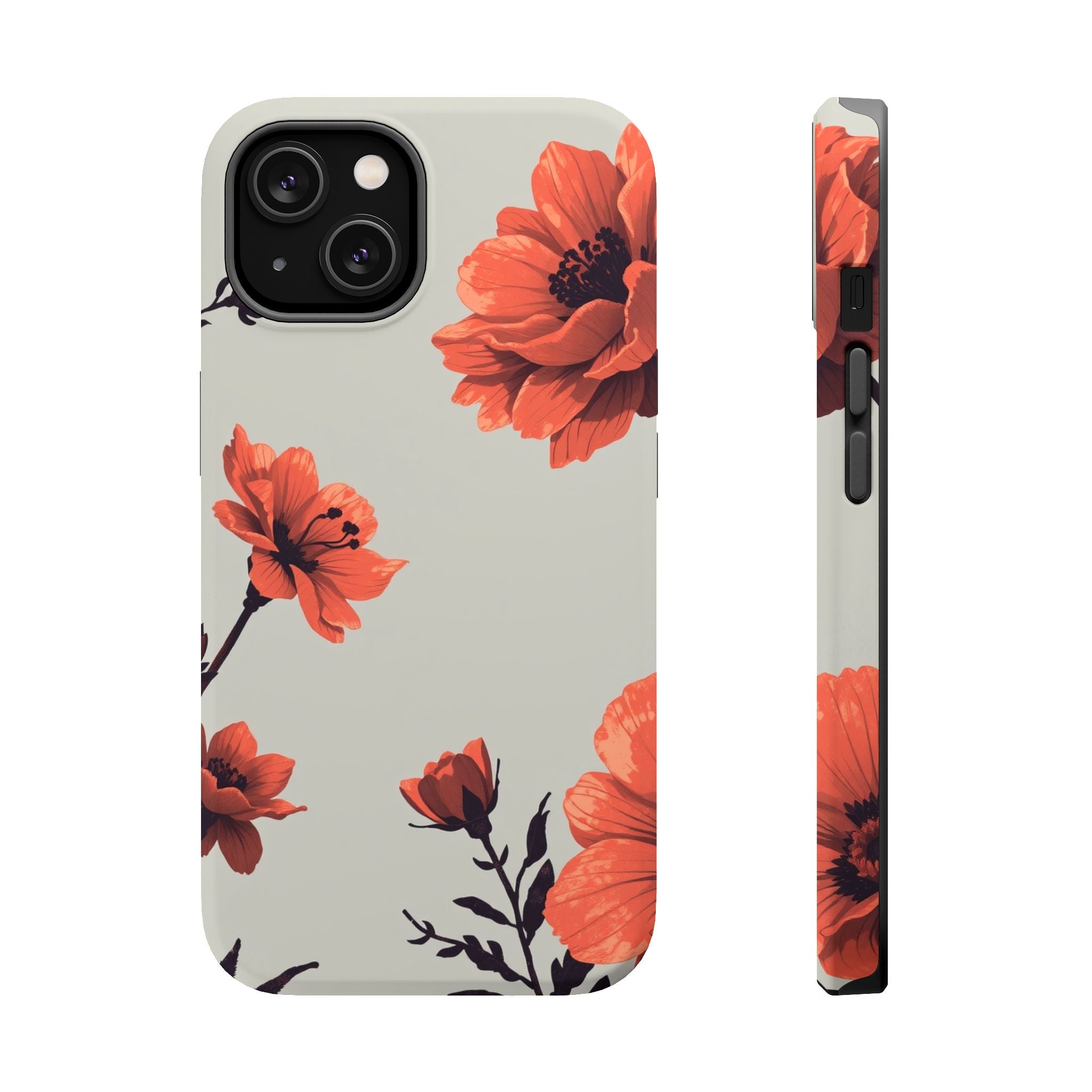 iPhone Dreamy Floral Ink Wash Design Slim Everyday iPhone 13 Designer · iPhone C