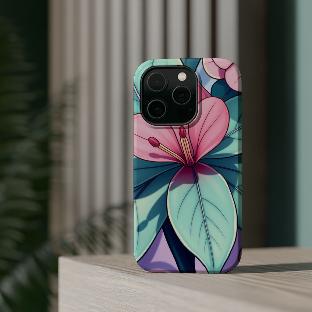 iPhone Earthy Tropical Bloom Design 11 Slim Everyday Designer Case · iPhone Case