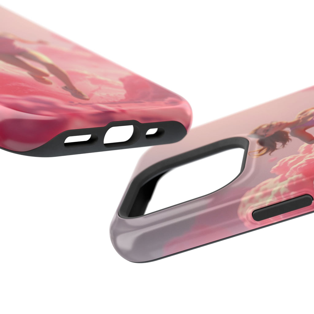iPhone on Fumes 3D Digital Bold Modern Everyday Snap Case · iPhone Case