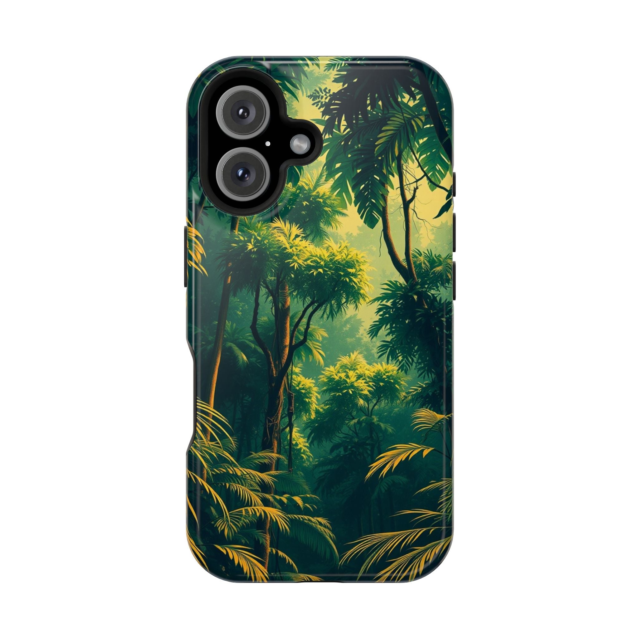 iPhone Rainforest Canopy Vintage Retro Poster Slim iPhone Everyday · iPhone Case