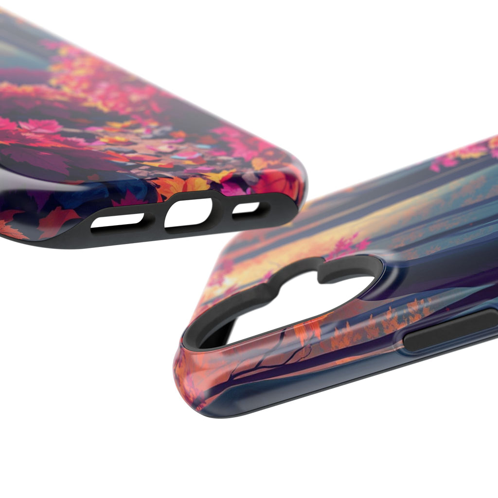 iPhone Earthy Autumn Forest Floor Design Slim Everyday iPhone Designer · iPhone
