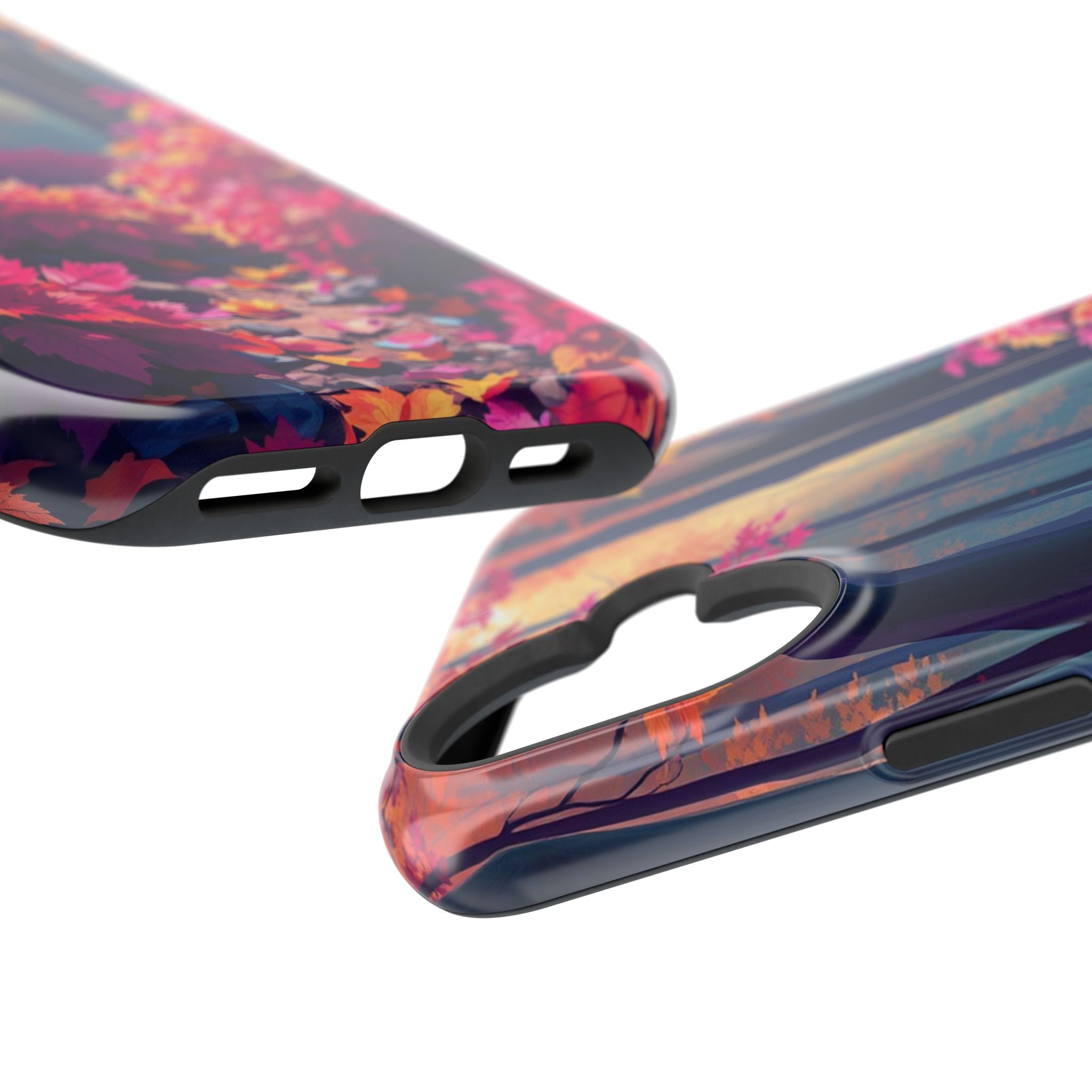 iPhone Earthy Autumn Forest Floor Design Slim Everyday iPhone Designer · iPhone