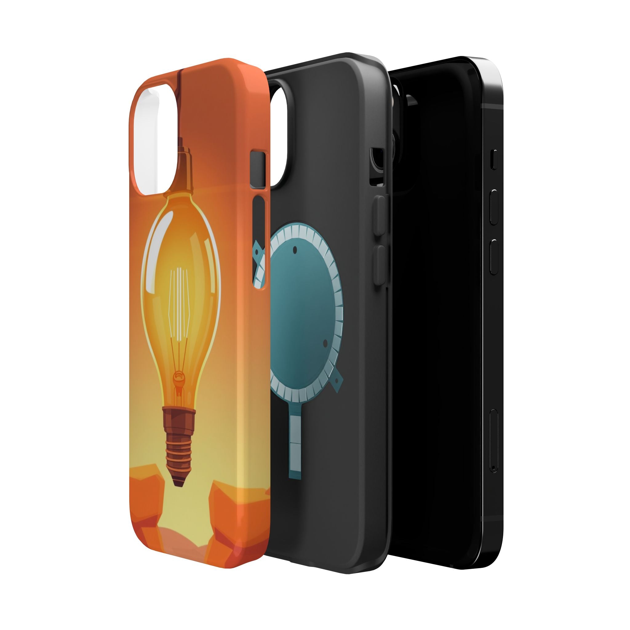 iPhone Edison Bulb Warm Enchanted Art Slim Everyday Designer Case · iPhone Case
