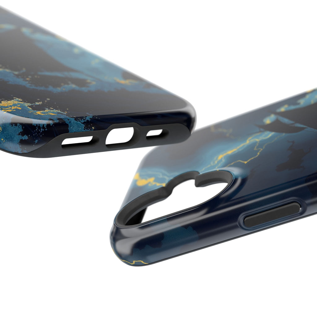 iPhone Black And Crimson Storm at Sea Slim Everyday Designer Case · iPhone Case
