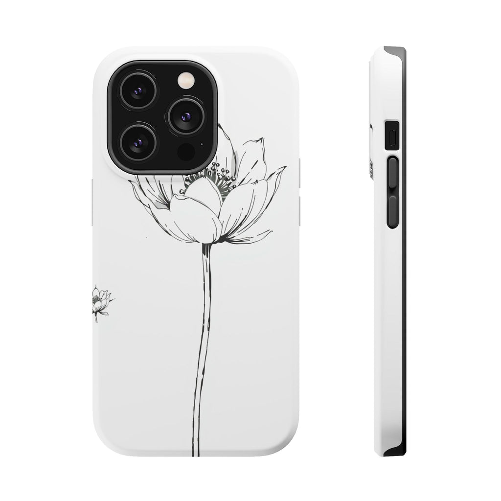 iPhone Sage And Ivory Garden Party Bloom Slim Everyday iPhone Designer · iPhone