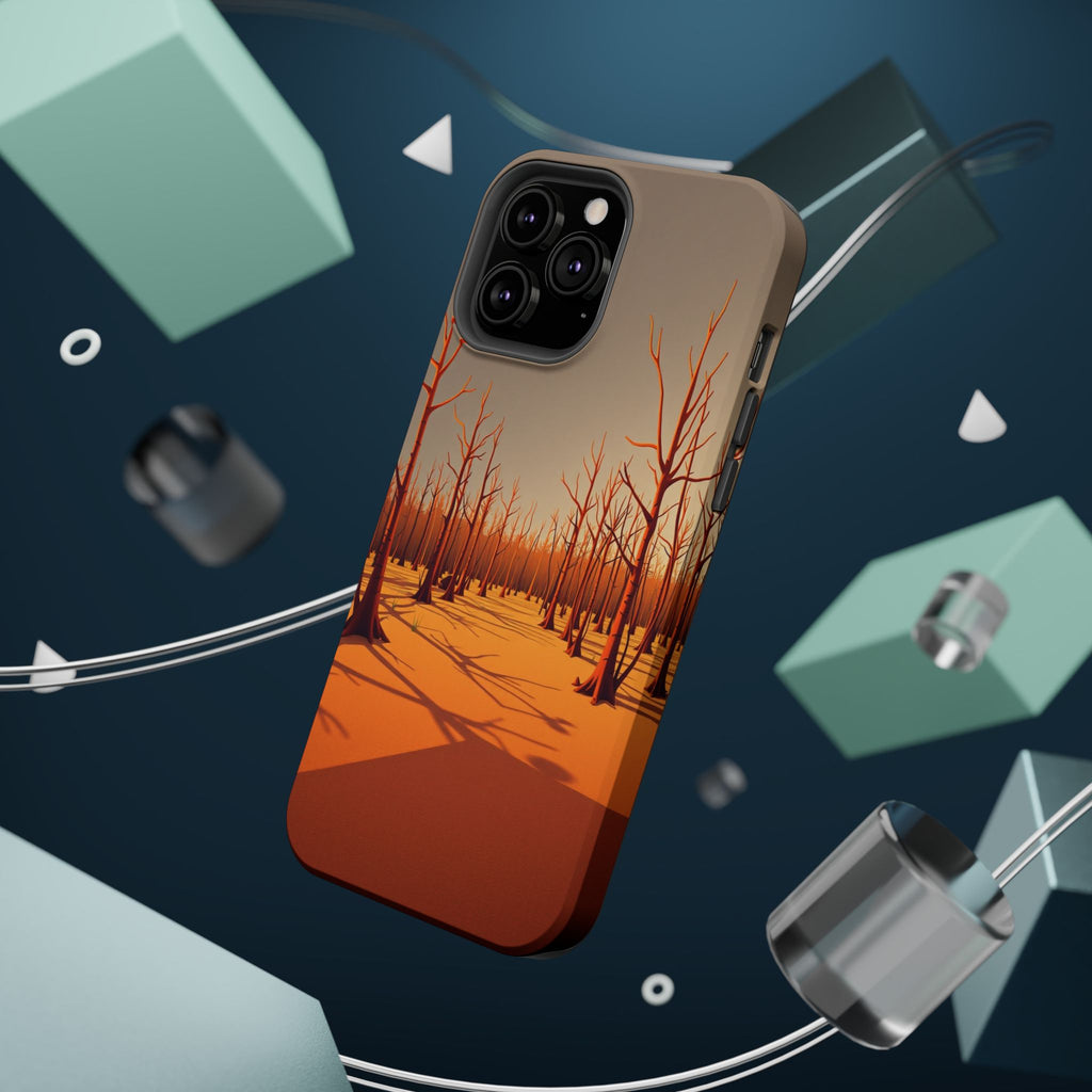 iPhone Cypress Swamp Electric Art 10 Slim Everyday Designer Case · iPhone Case