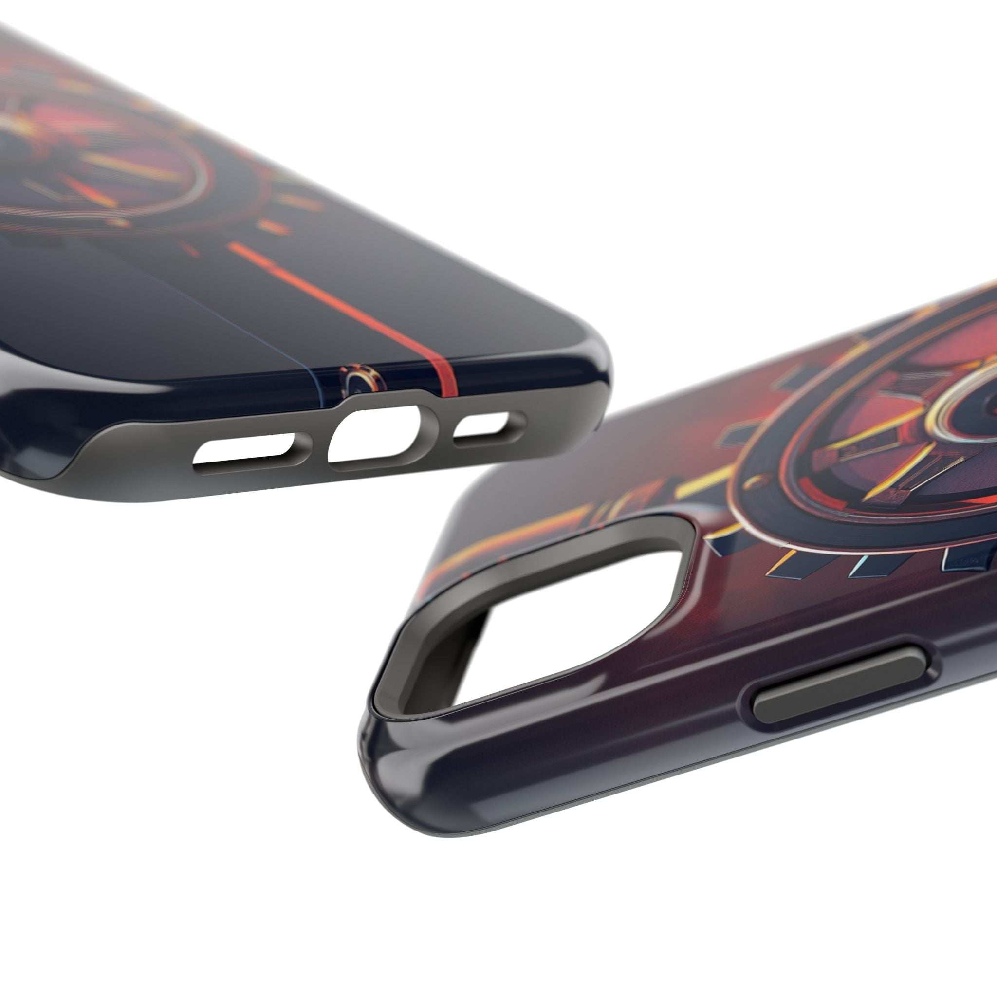 iPhone Rotary Electric Art Phone Bold Modern Everyday Snap Case · iPhone Case
