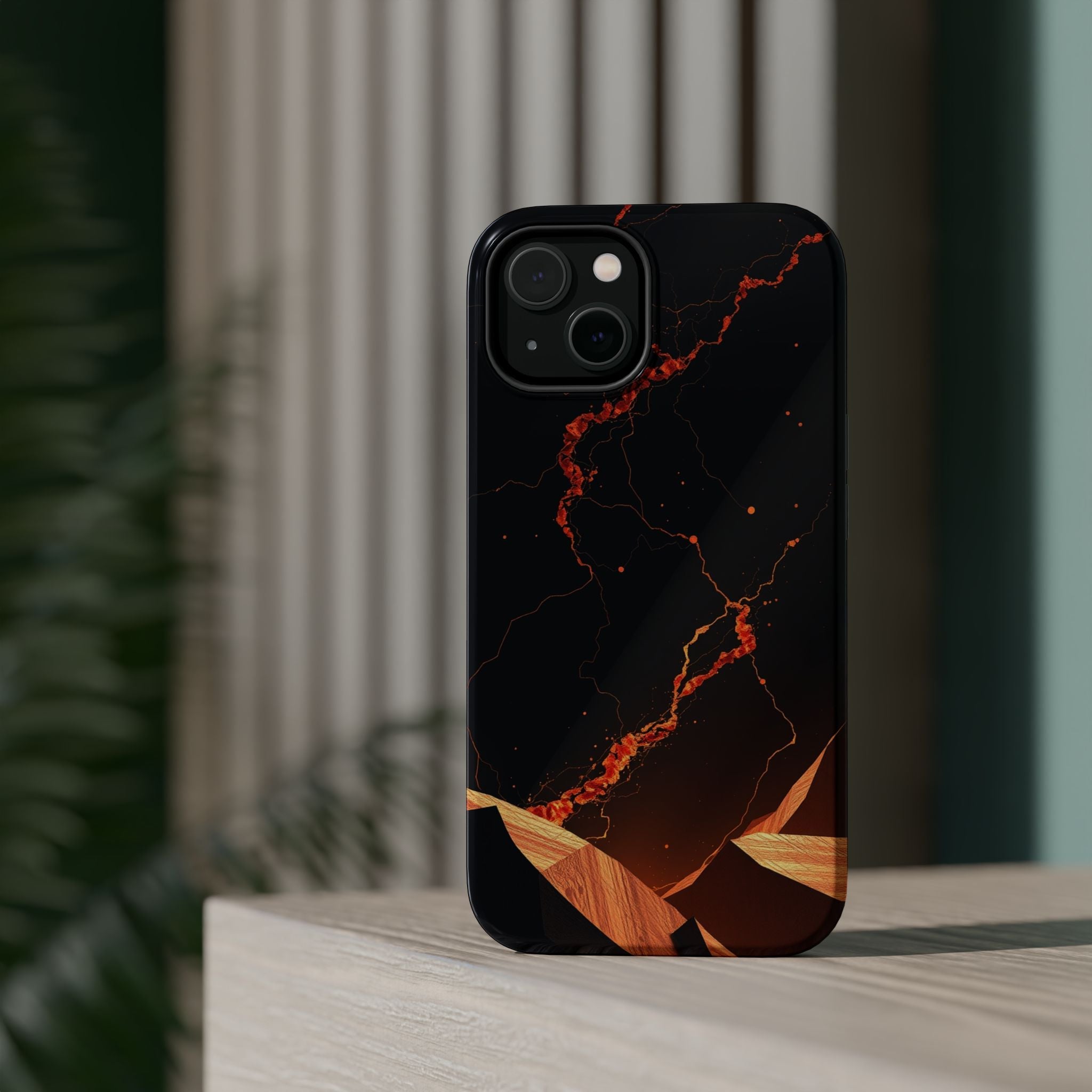 iPhone Petal Storm Electric Art 10 Bold Modern Everyday Snap Case · iPhone Case