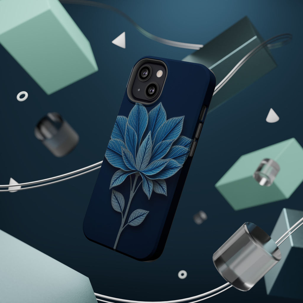 iPhone Night Bloomer Paper Cut Art Bold Modern Everyday Snap Case · iPhone Case