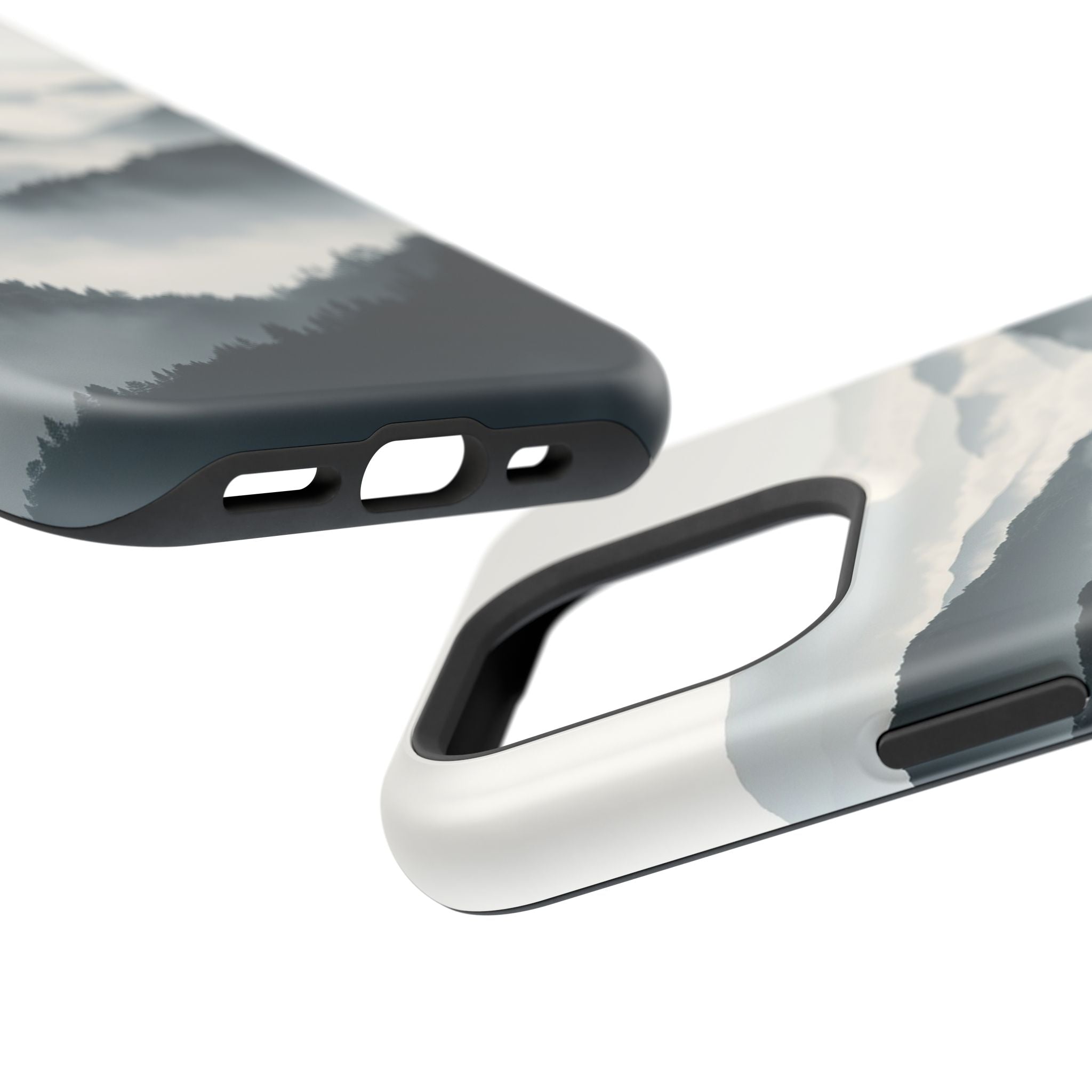 iPhone Dreamy Fog Rolling Over Hills Design Slim iPhone Everyday · iPhone Case