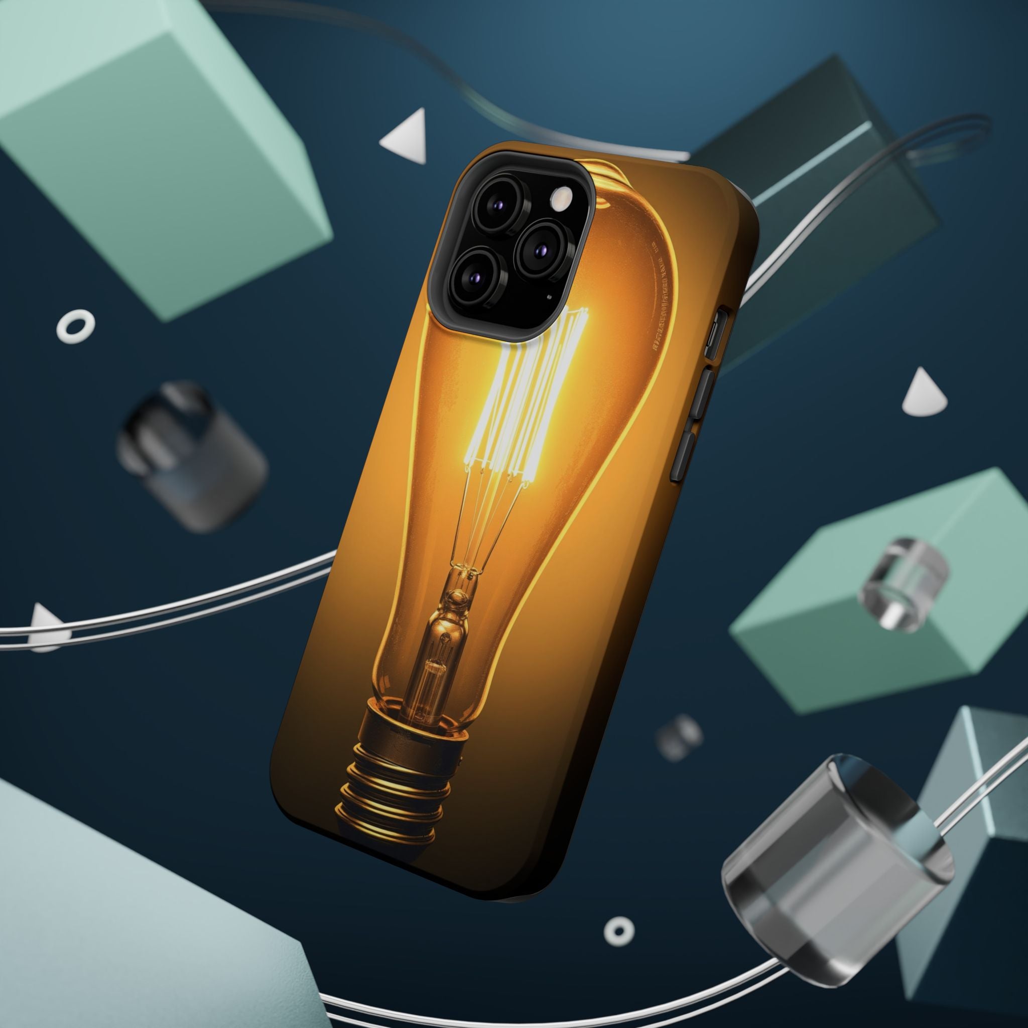 iPhone Edison Bulb Warm Enchanted Art Slim Everyday Designer Case · iPhone Case