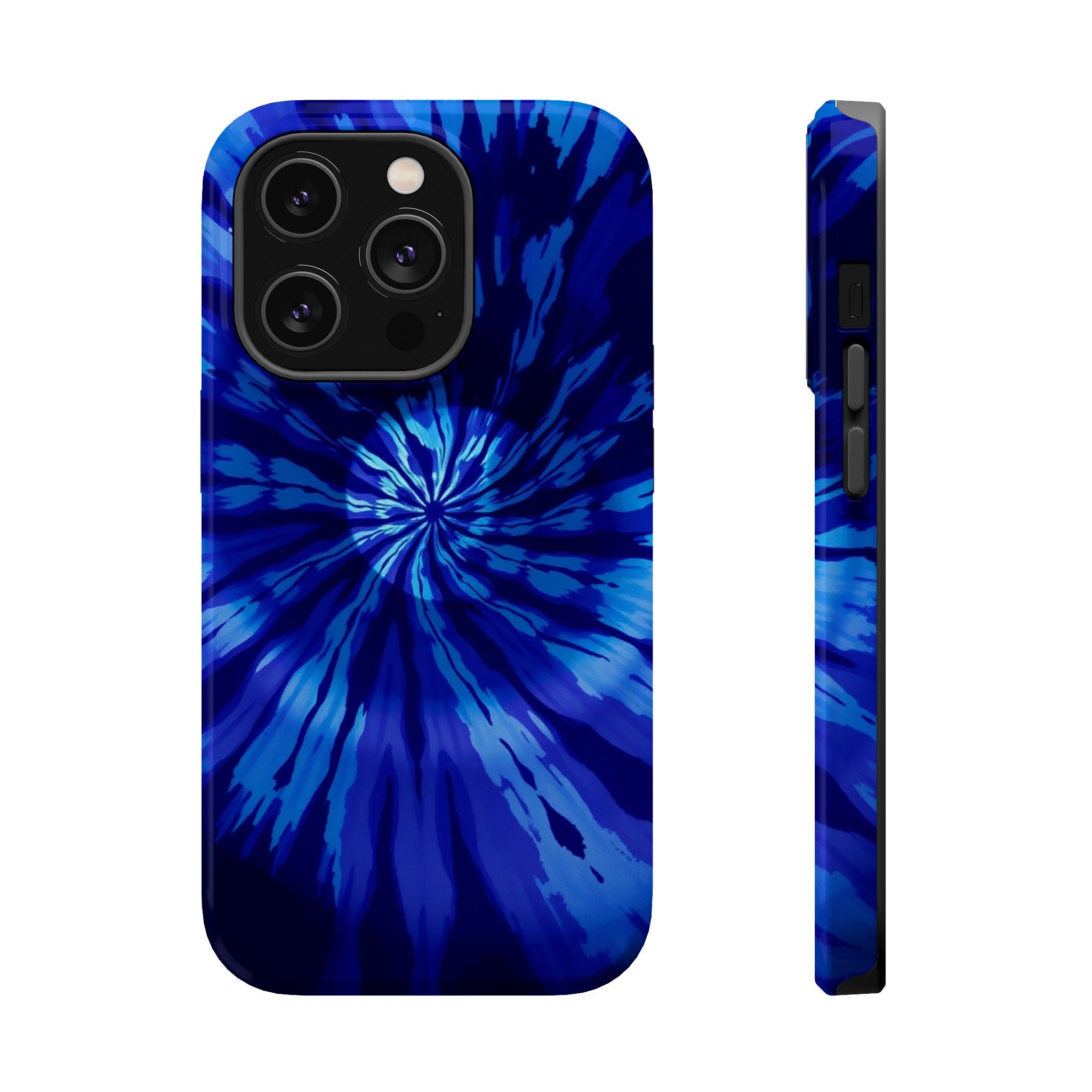 iPhone Tie-Dye Vortex Dark Gothic Ink Slim Everyday Designer Case · iPhone Case