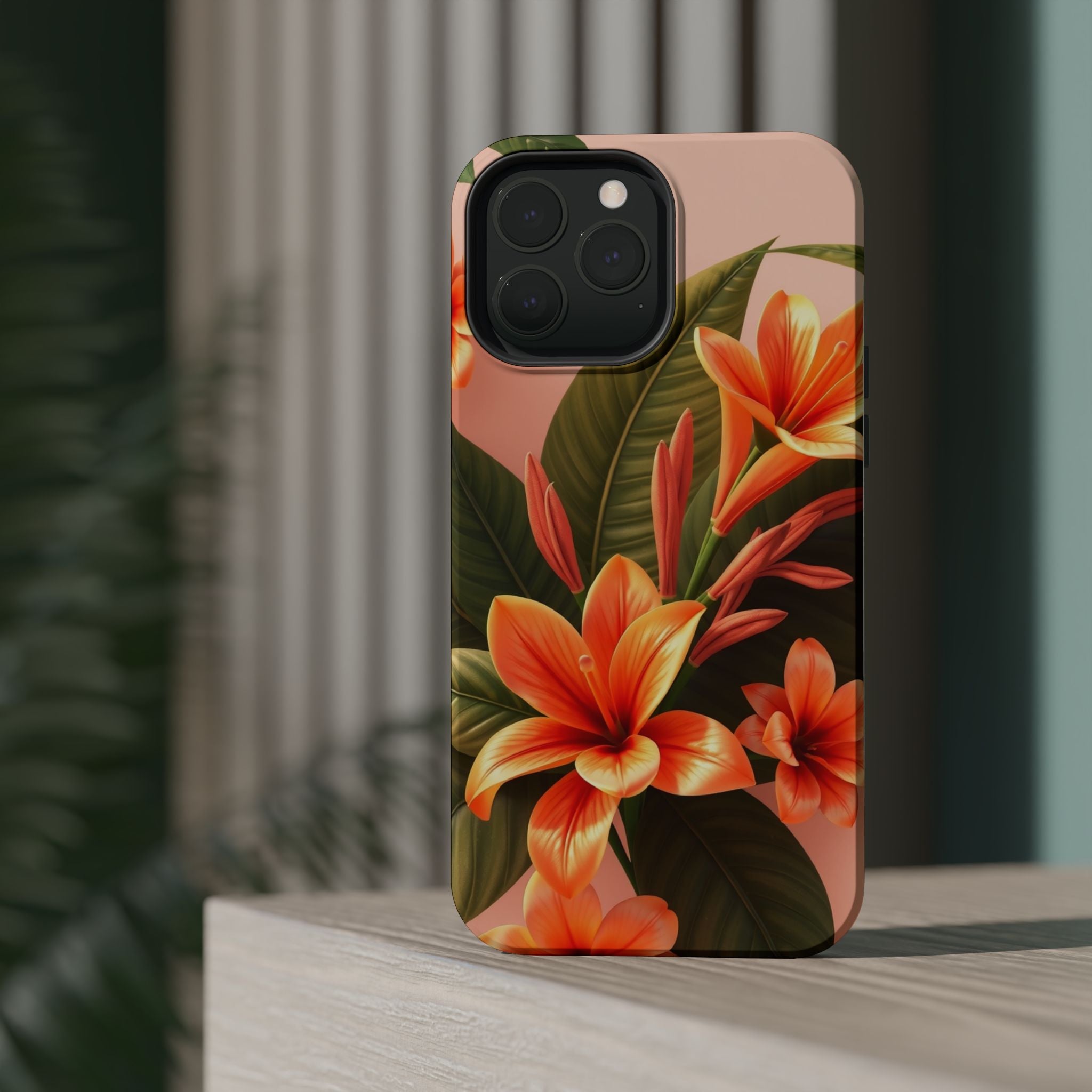 iPhone Tropical Bloom 3D Digital Bold Modern Everyday Snap Case · iPhone Case
