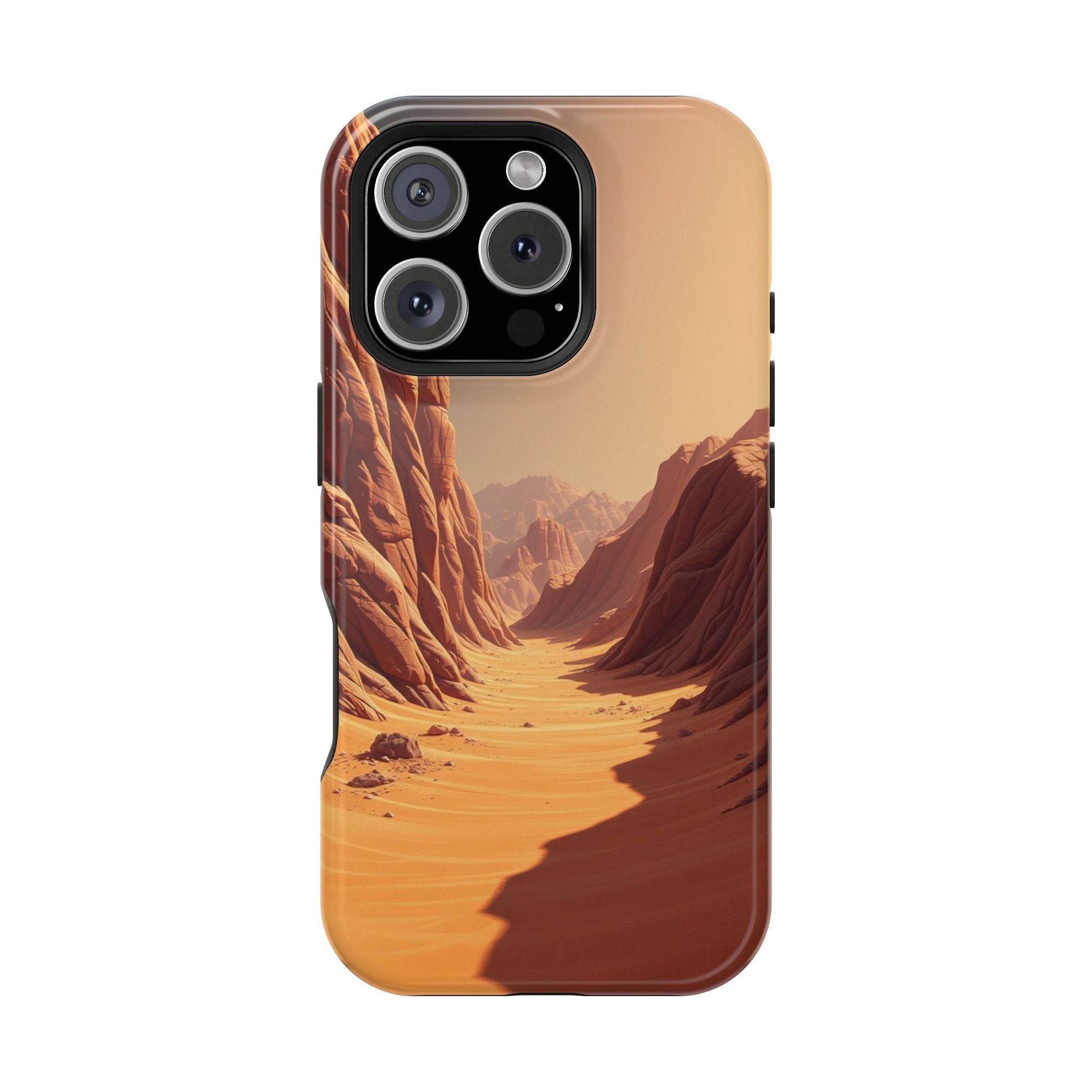iPhone Burnt Orange And Sand Valley Floor Slim iPhone 20 Everyday · iPhone Case