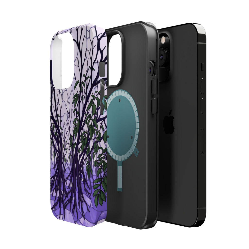iPhone Lavender And Pearl Mangrove Roots Slim Everyday iPhone Designer · iPhone