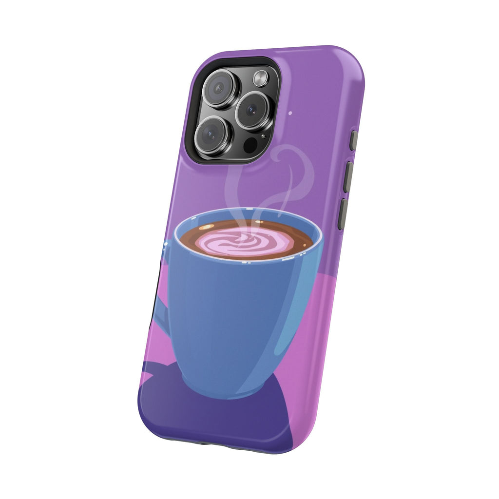 iPhone Emotional Support Coffee Pixel Art -Bit Soft Finish Everyday Case · iPhon