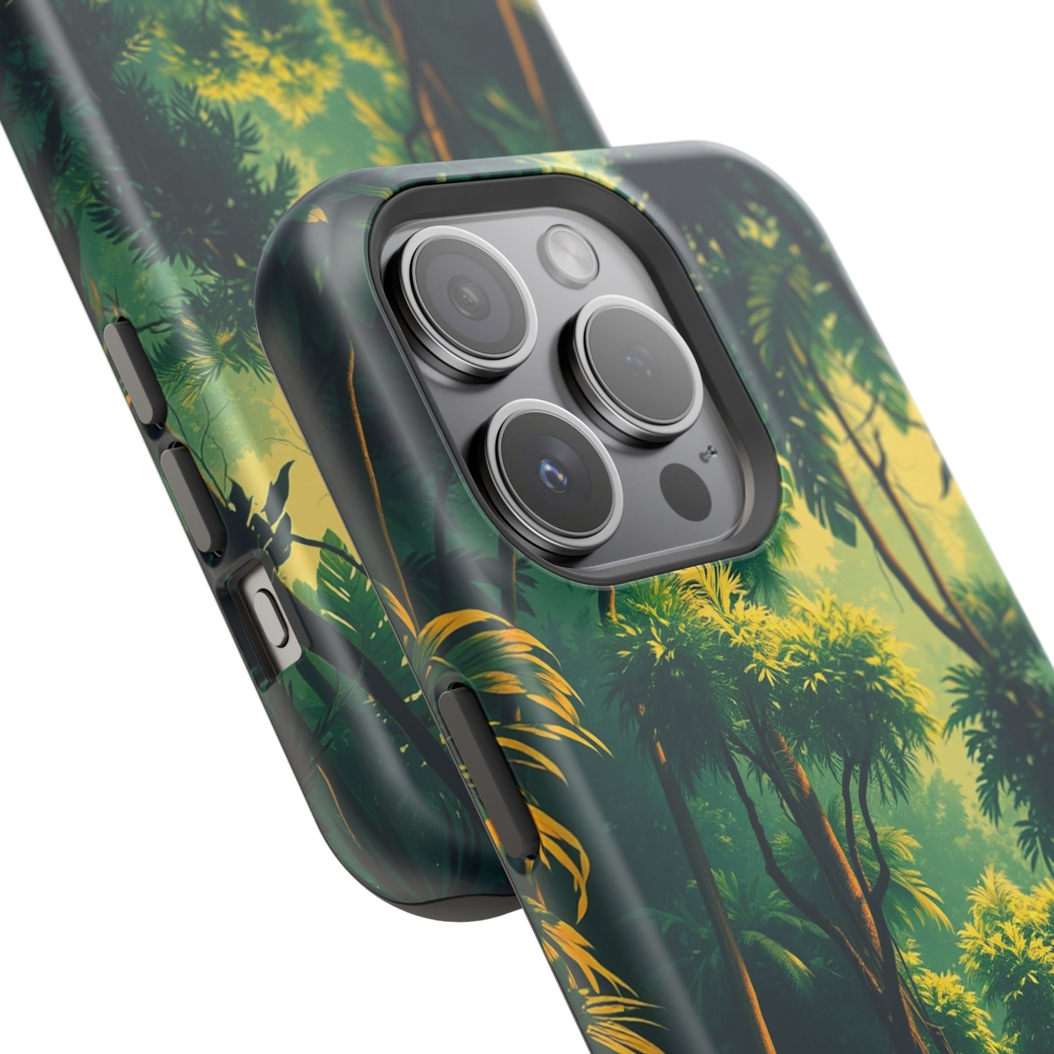 iPhone Rainforest Canopy Vintage Retro Poster Slim iPhone Everyday · iPhone Case