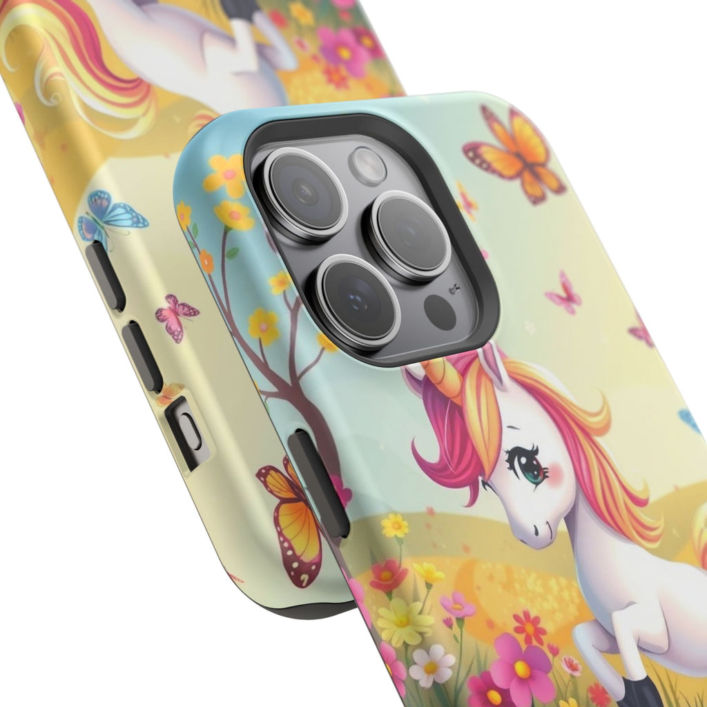iPhone Magical Meadow Unicorn Kids Fun iPhone Phone Case Gift Slim · iPhone Case