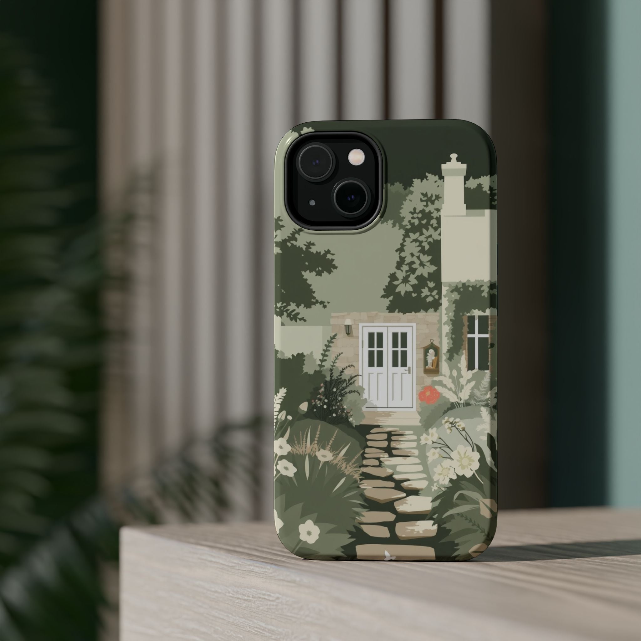 iPhone Cottage Garden Abstract Geometric Slim Everyday iPhone Designer · iPhone