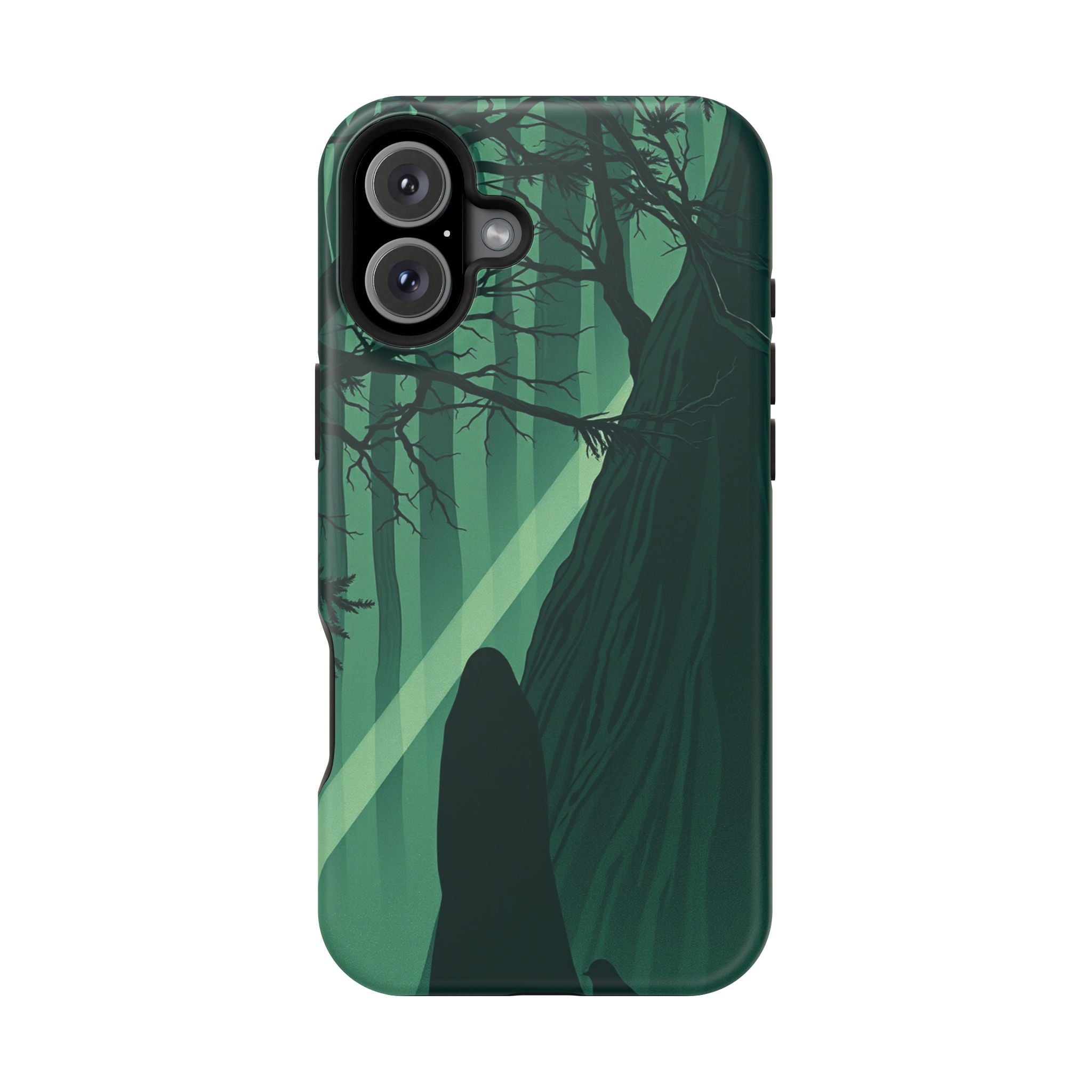 iPhone Sage And Ivory Dark Forest Spirits Slim Everyday Designer Case · iPhone C