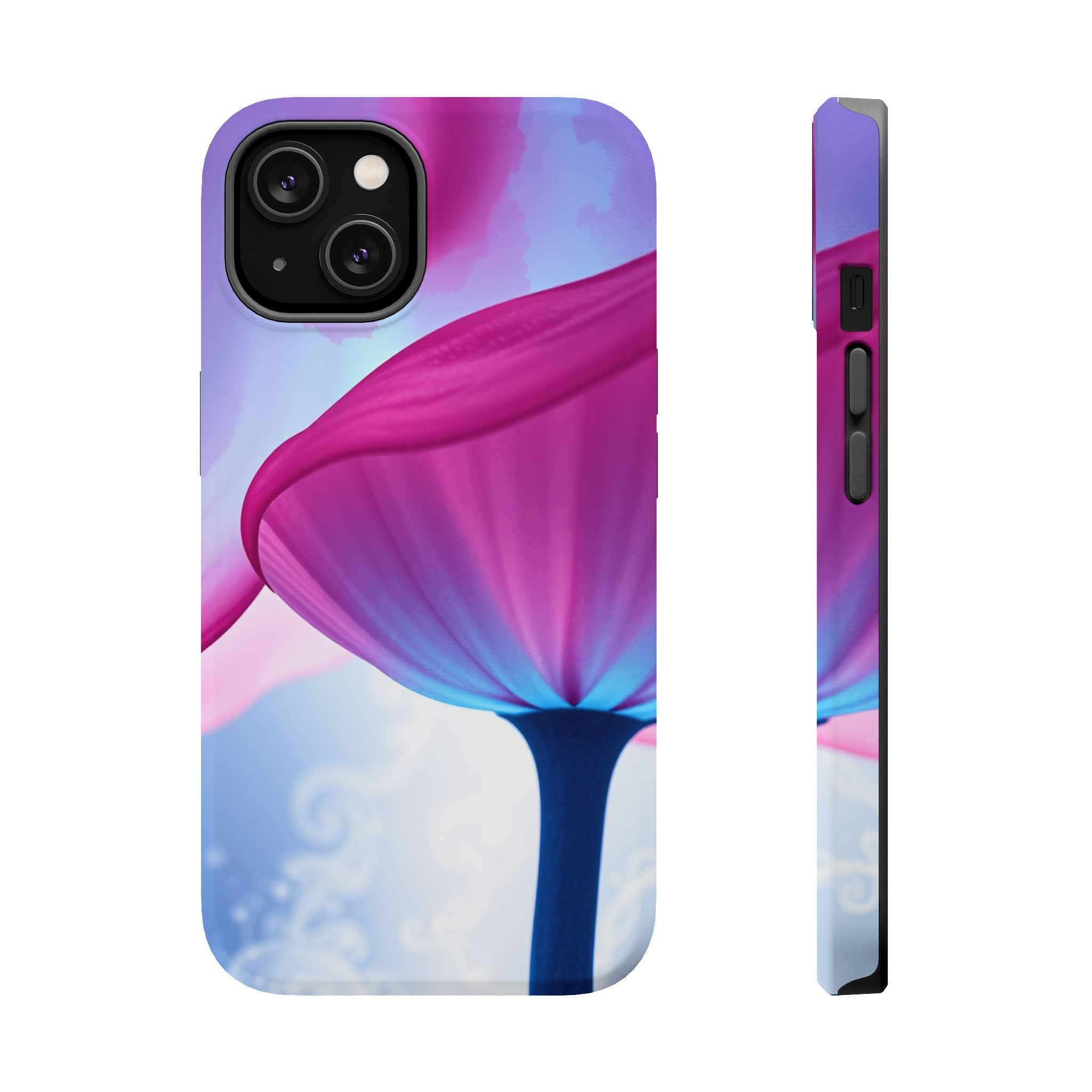 iPhone Petal Storm Vibrant Watercolor Slim Snap Case Ga · iPhone Case