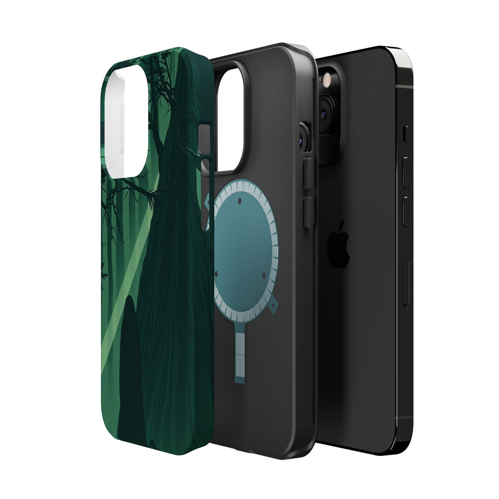 iPhone Sage And Ivory Dark Forest Spirits Slim Everyday Designer Case · iPhone C
