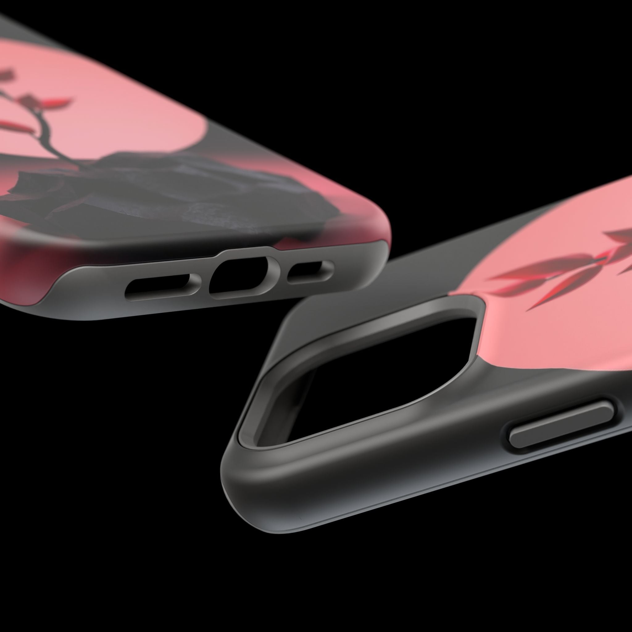 iPhone Serene Minimalist Stem Design Slim Everyday Designer Case · iPhone Case