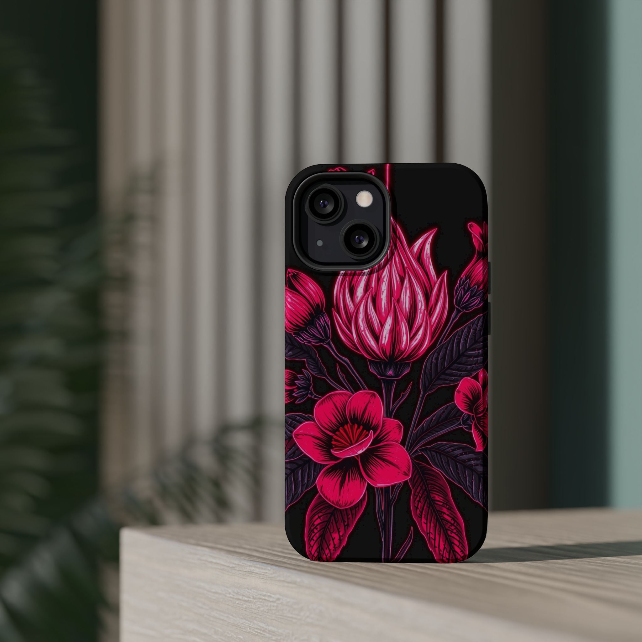 iPhone Vibrant Vintage Botanical Print Design Slim iPhone Everyday · iPhone Case