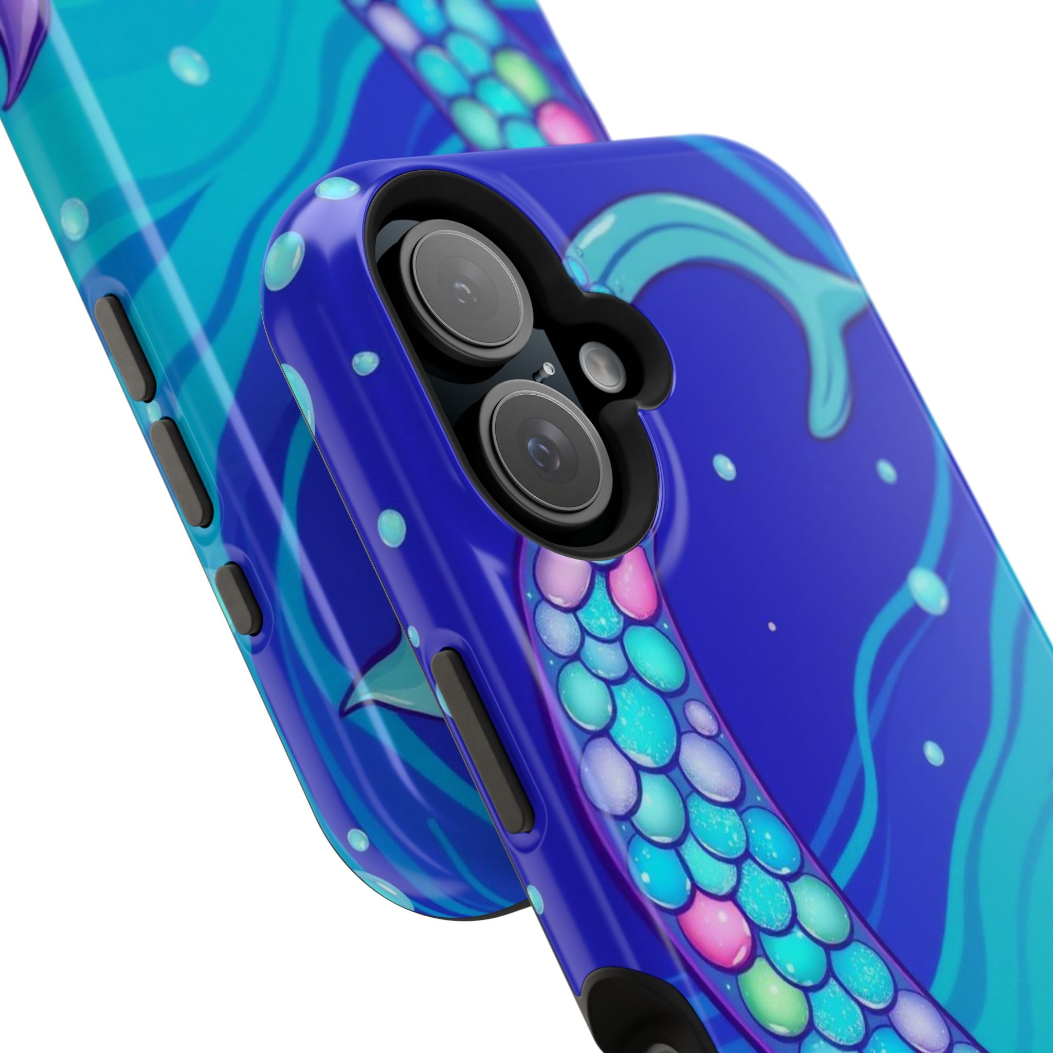 iPhone Mermaid Tail Swirl Kids Fun iPhone Phone Case Gift Artistic · iPhone Case