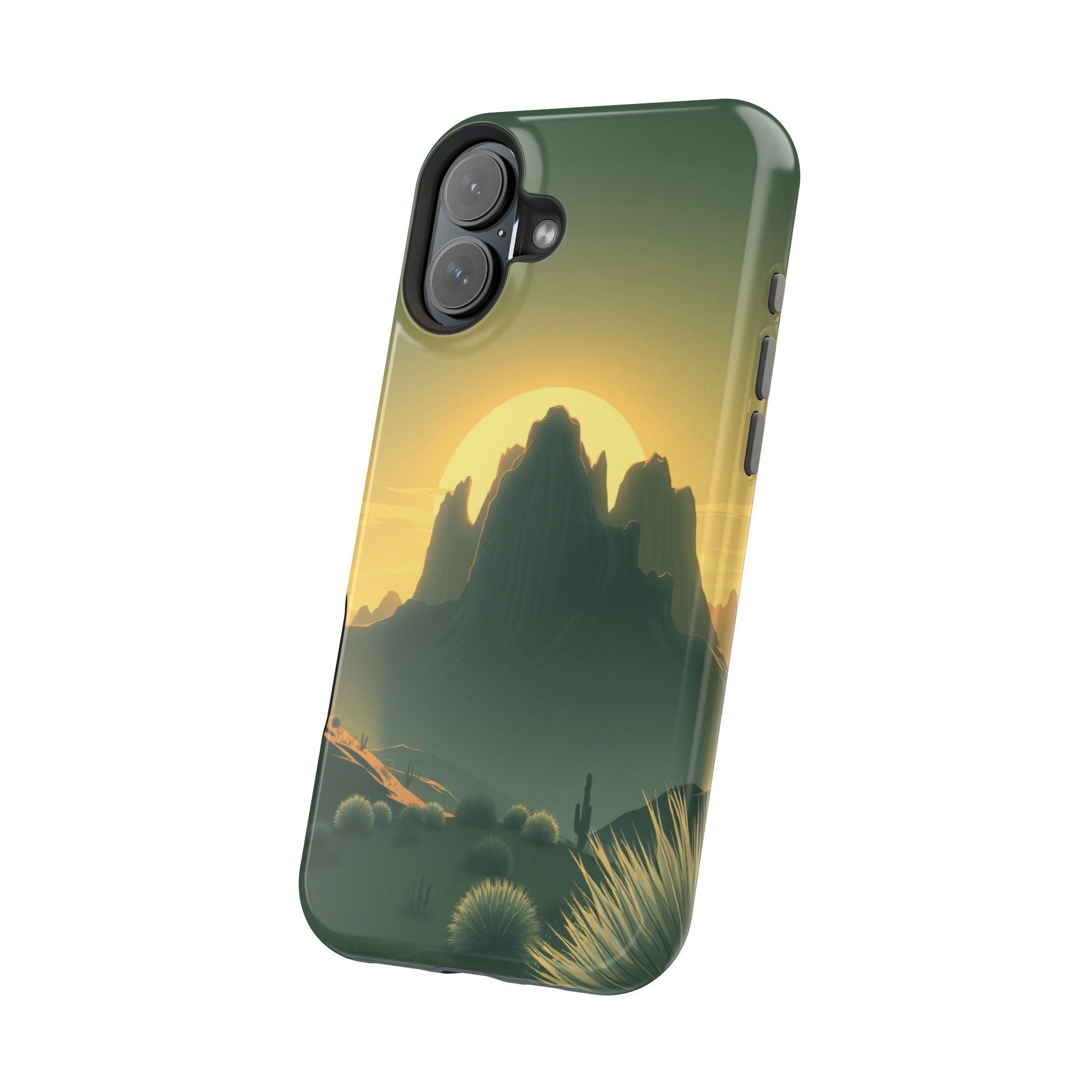 iPhone Mesa Sunset Dreamy Ethereal Bold Modern Everyday Snap Case · iPhone Case