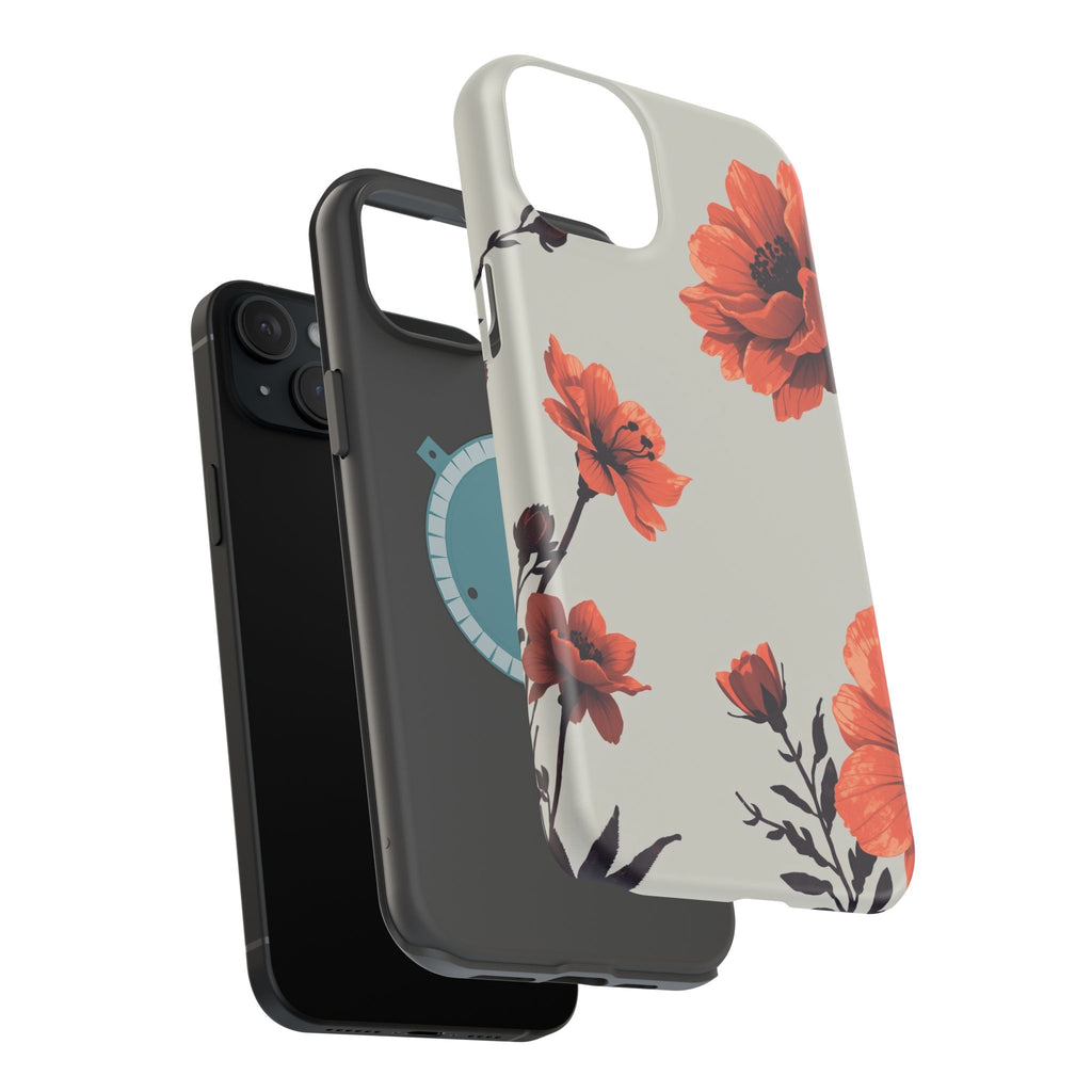 iPhone Dreamy Floral Ink Wash Design Slim Everyday iPhone 13 Designer · iPhone C