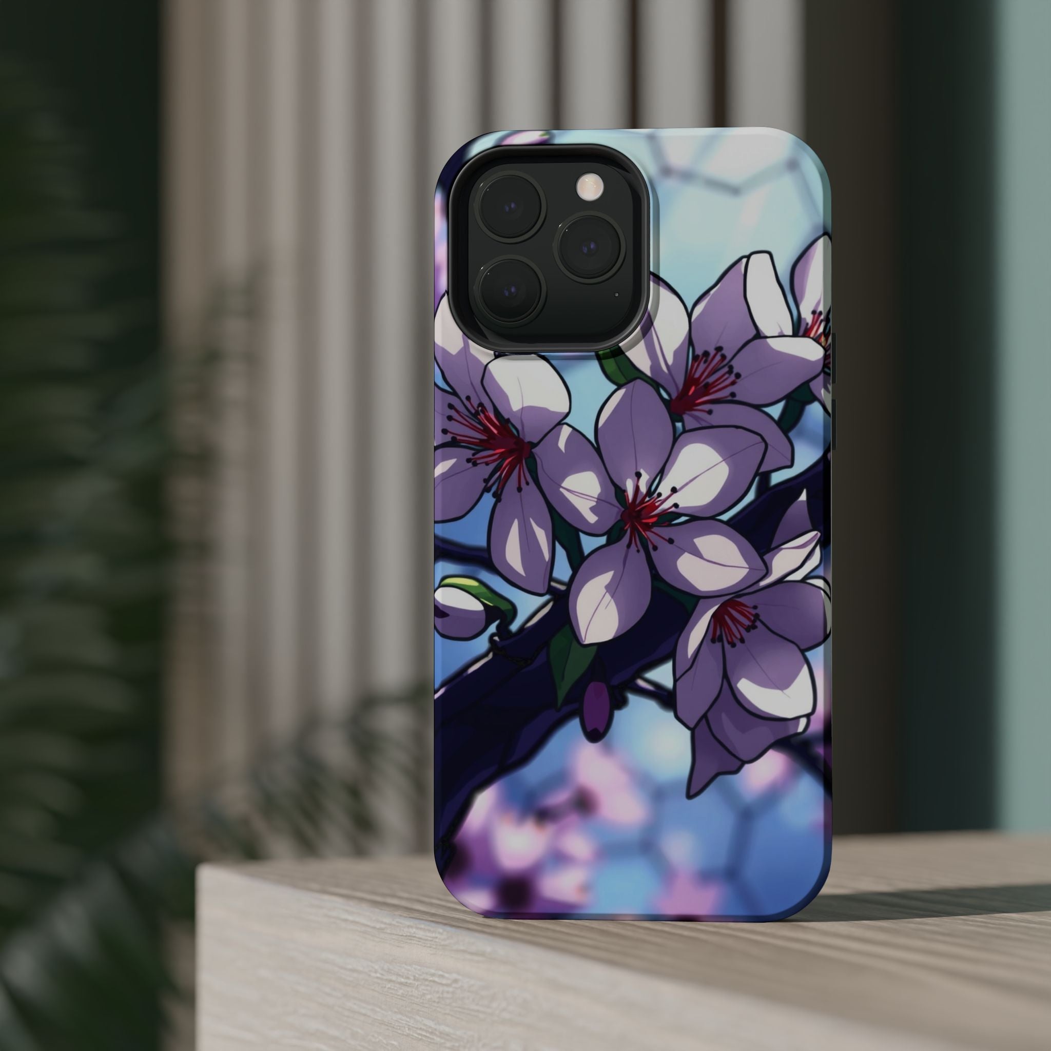 iPhone Dreamy Cherry Blossom Design Slim Everyday Designer Case · iPhone Case