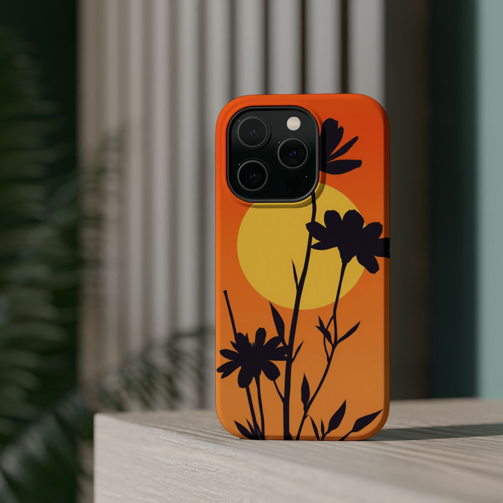iPhone Vibrant Floral Silhouette Design Slim Everyday iPhone Designer · iPhone C