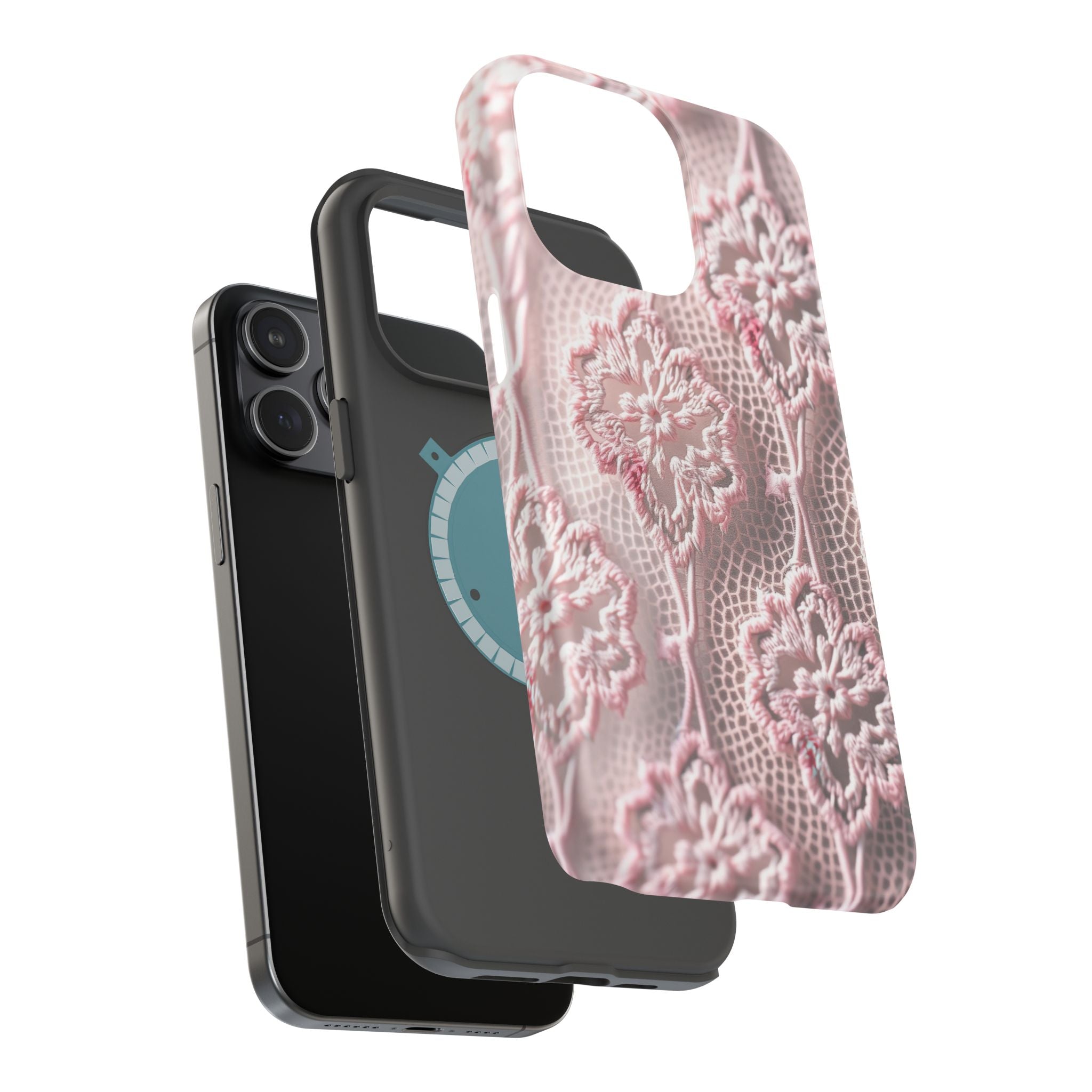 iPhone Lace Pattern Electric Art Bold Modern Everyday Snap Case · iPhone Case