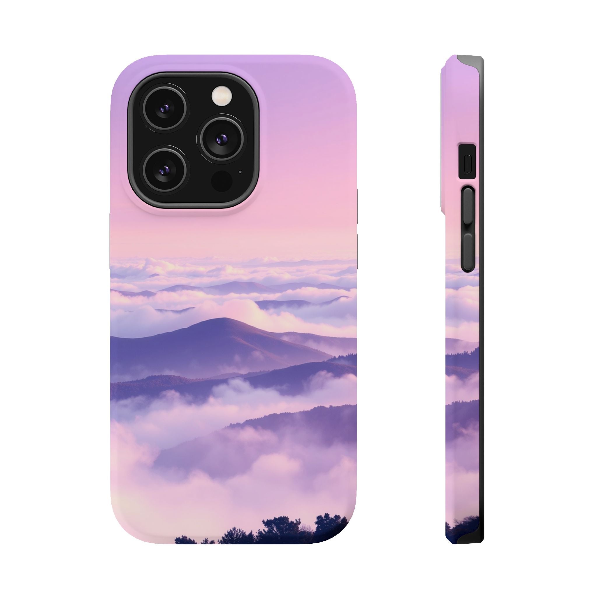 iPhone Fog Rolling Over Hills Electric Art Slim iPhone Everyday · iPhone Case