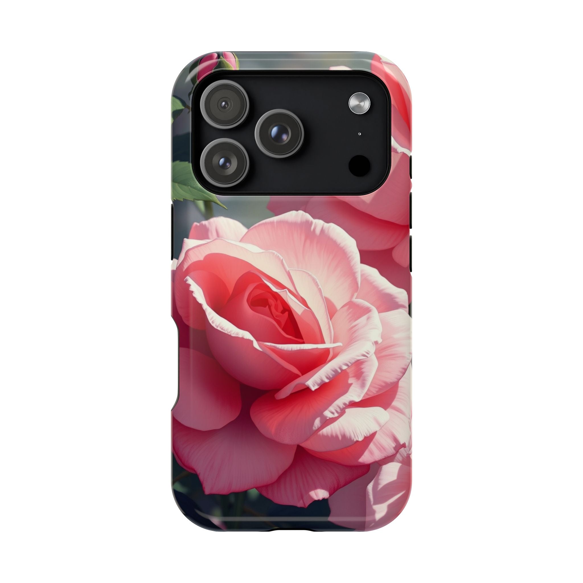 iPhone Serene Rose Garden Design Bold Modern Everyday Snap Case · iPhone Case